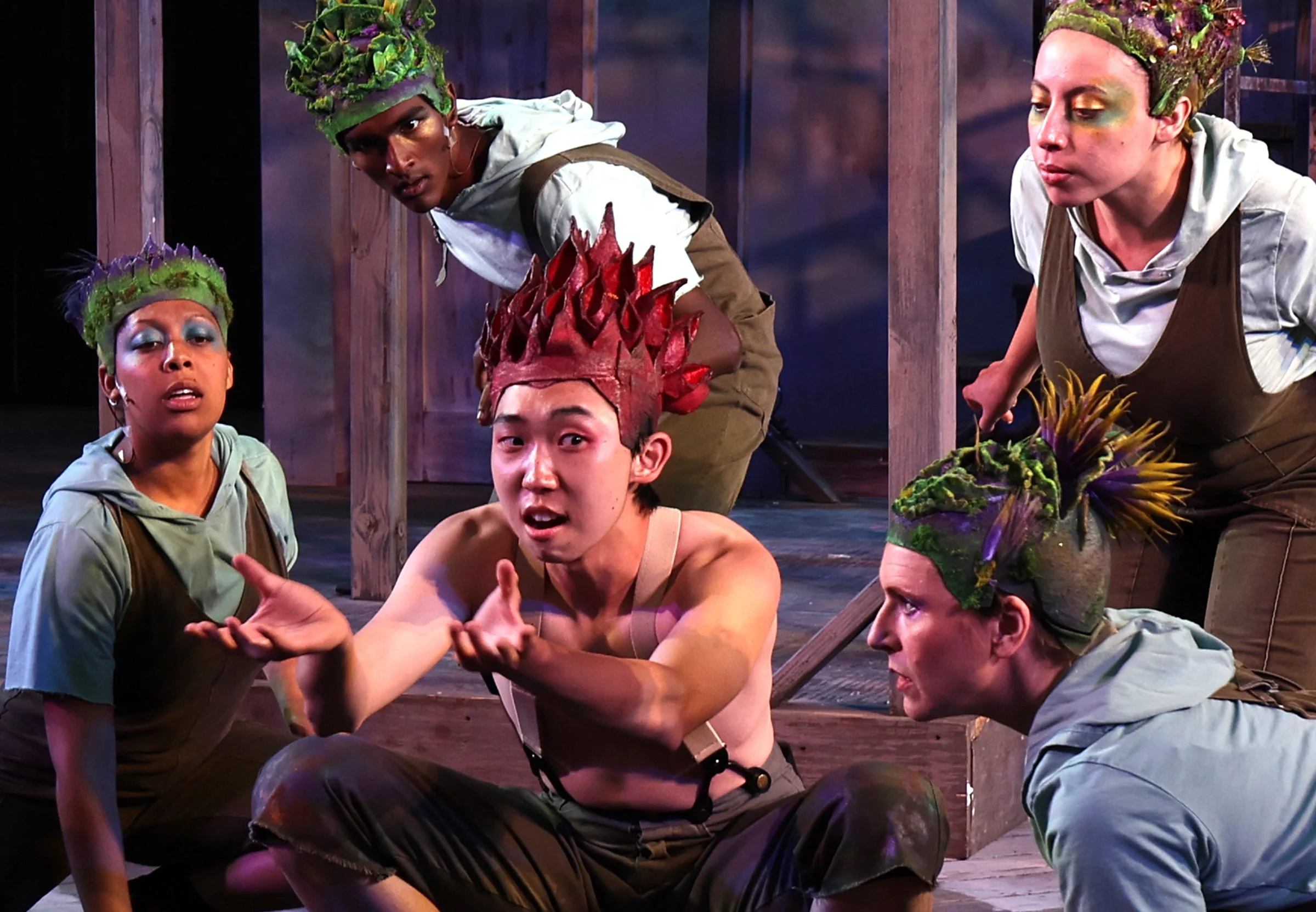 Assisted in the Sculpting and Decorating of Fairy Hats