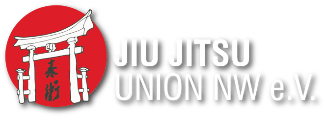 Das Logo der Jiu Jitsu Union NW e.V. Verband für traditionelles und modernes Jiu Jitsu in NRW.