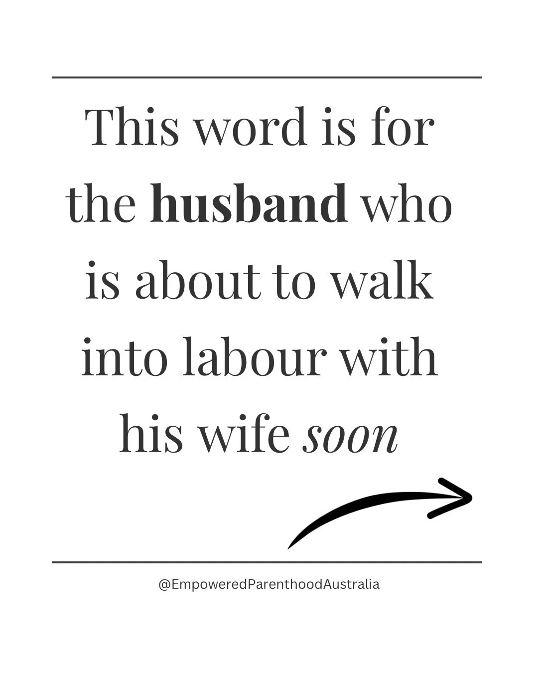 We serve a promise keeping God &hearts;️🙏

Send this to your hubby or another expecting dad and encourage him today. 🙌🏼 

#promise #christianparents #labour #pregnancy #empoweredparenthoodaustralia