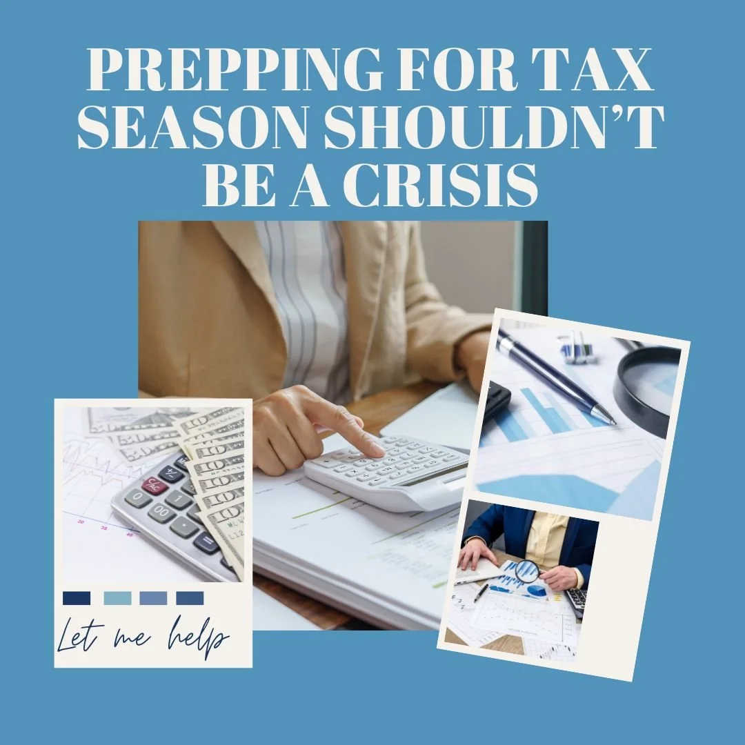 Preparing for tax season shouldn't feel like a crisis. 🧘&zwj;♀️

My goal is to provide Financial Peace. For my clients, that means having their books closed monthly, their receipts matched, and their reports ready long before the deadline.

I take t