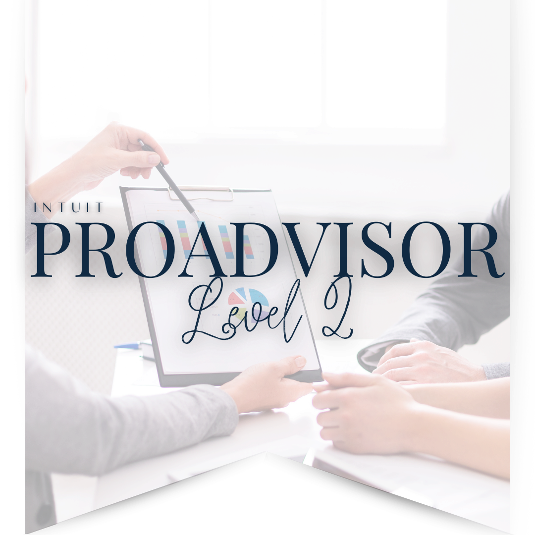 QuickBooks ProAdvisor Level 2