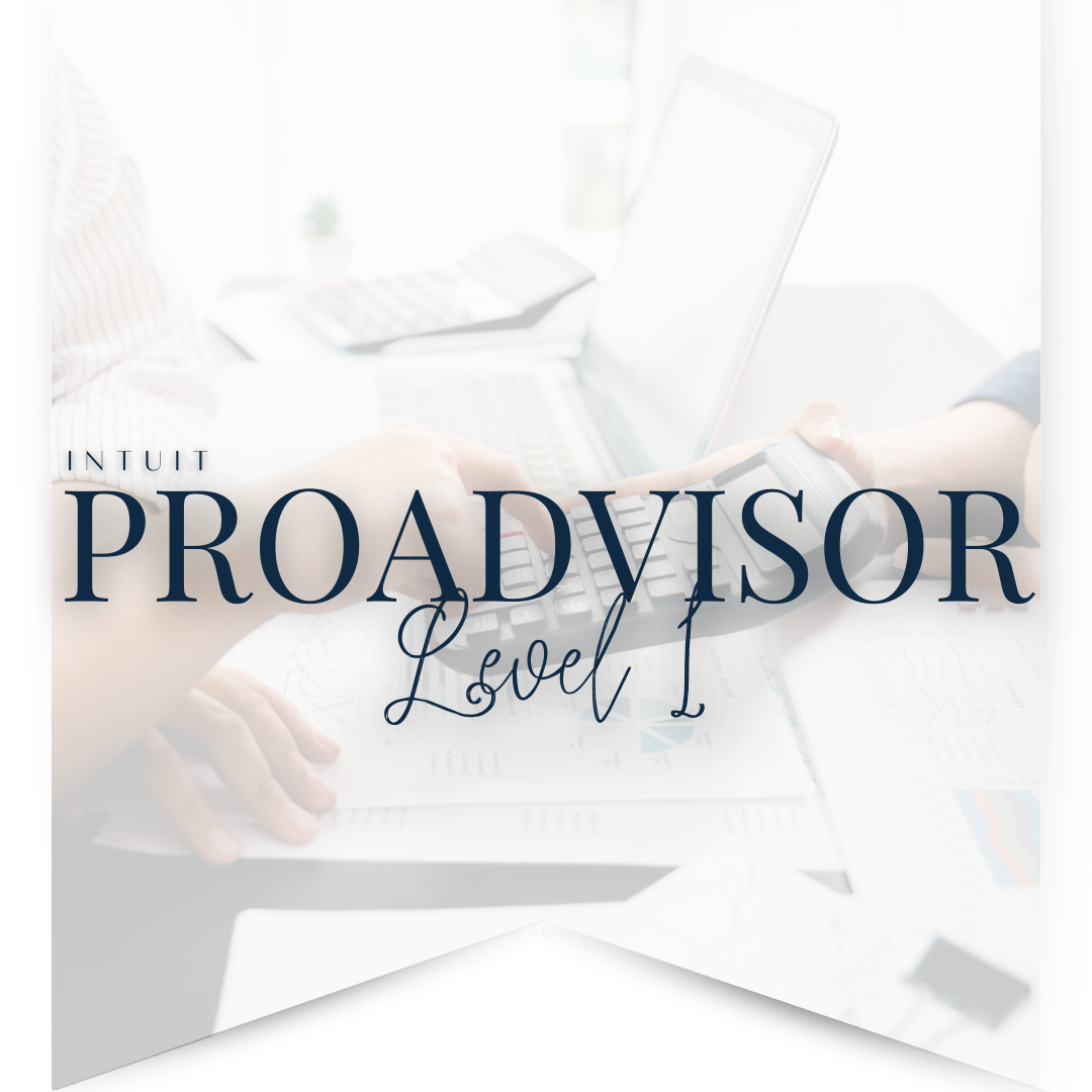 QuickBooks ProAdvisor Level 1