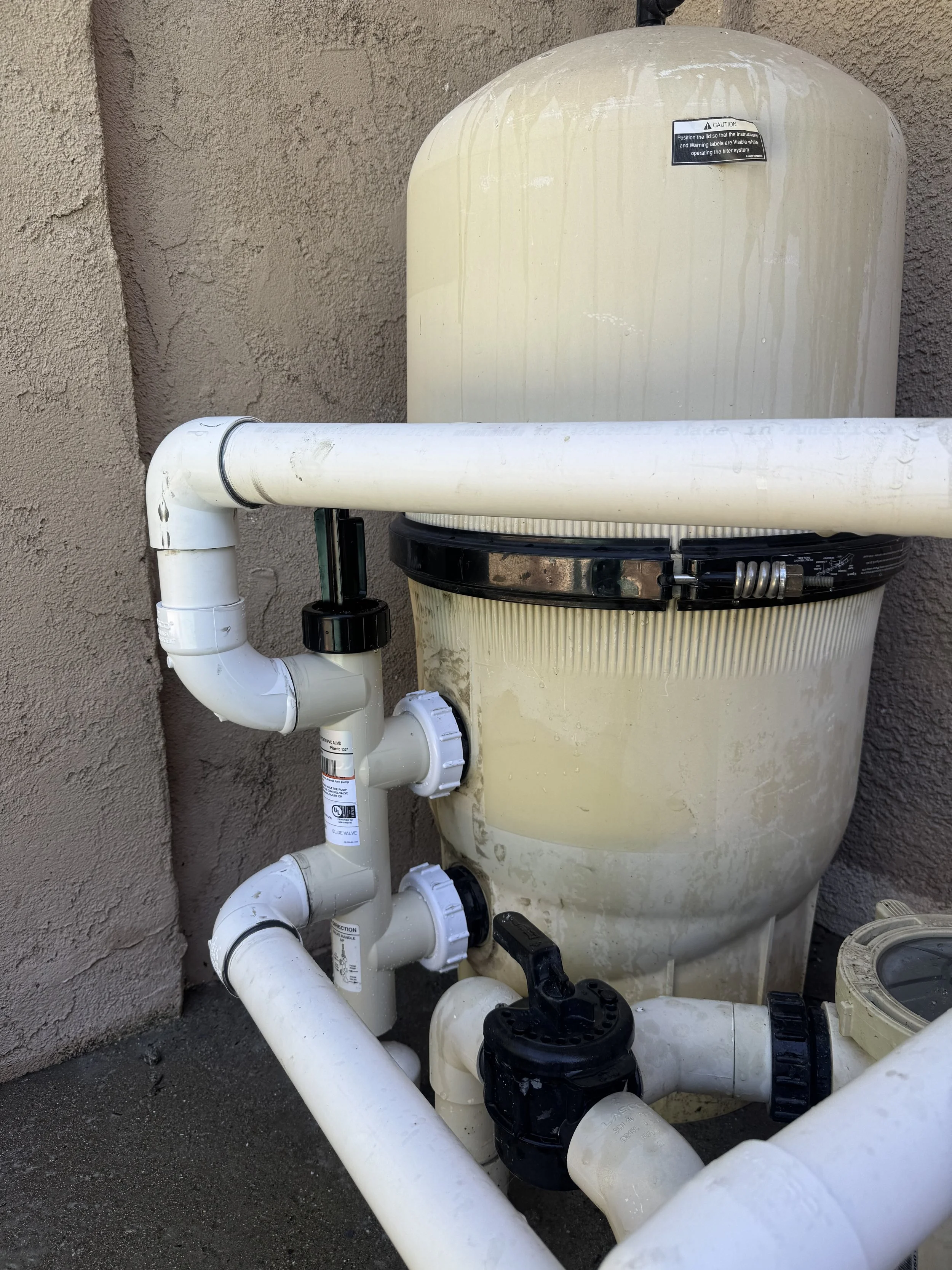 New Backwash assembly 