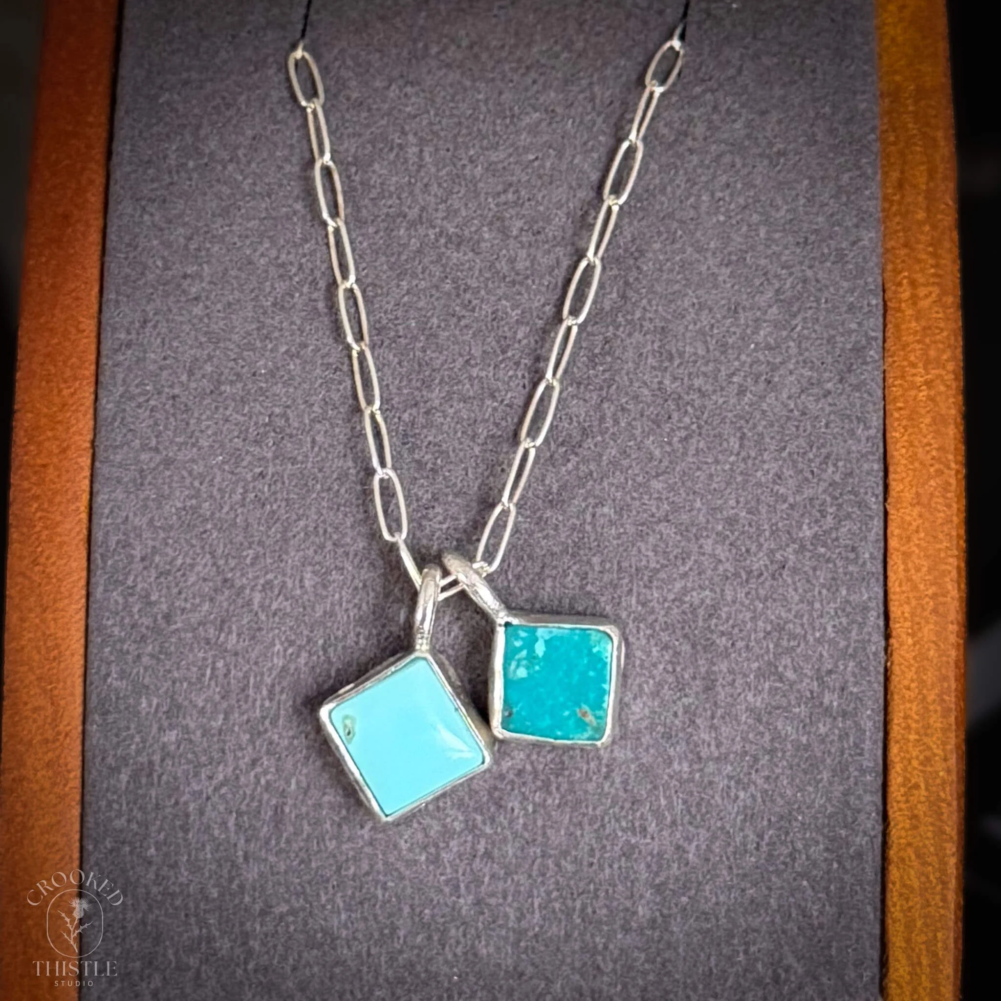 Carico Lake Turquoise Charms (set of 2)