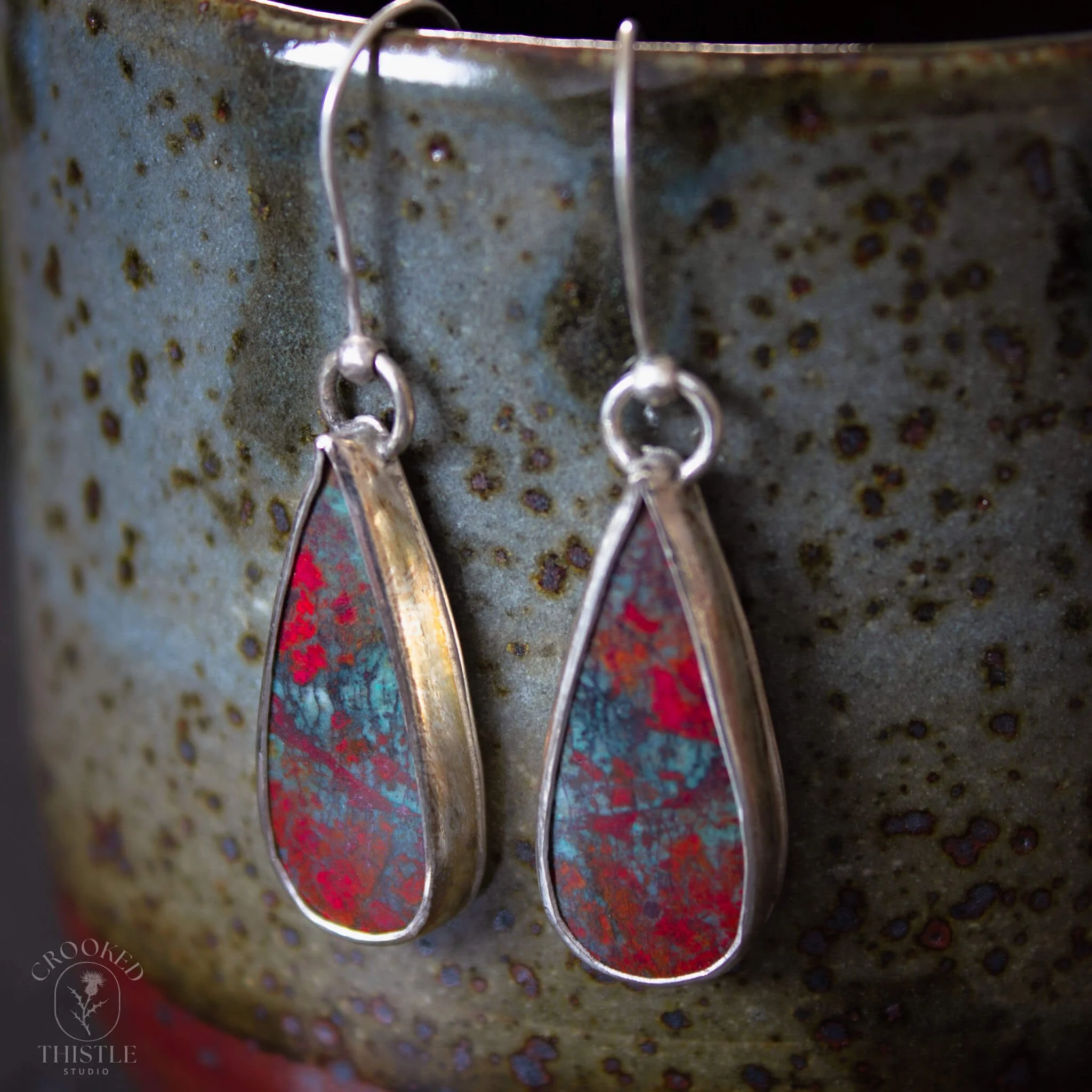 Sonoran Sunrise Tear Drop Earring