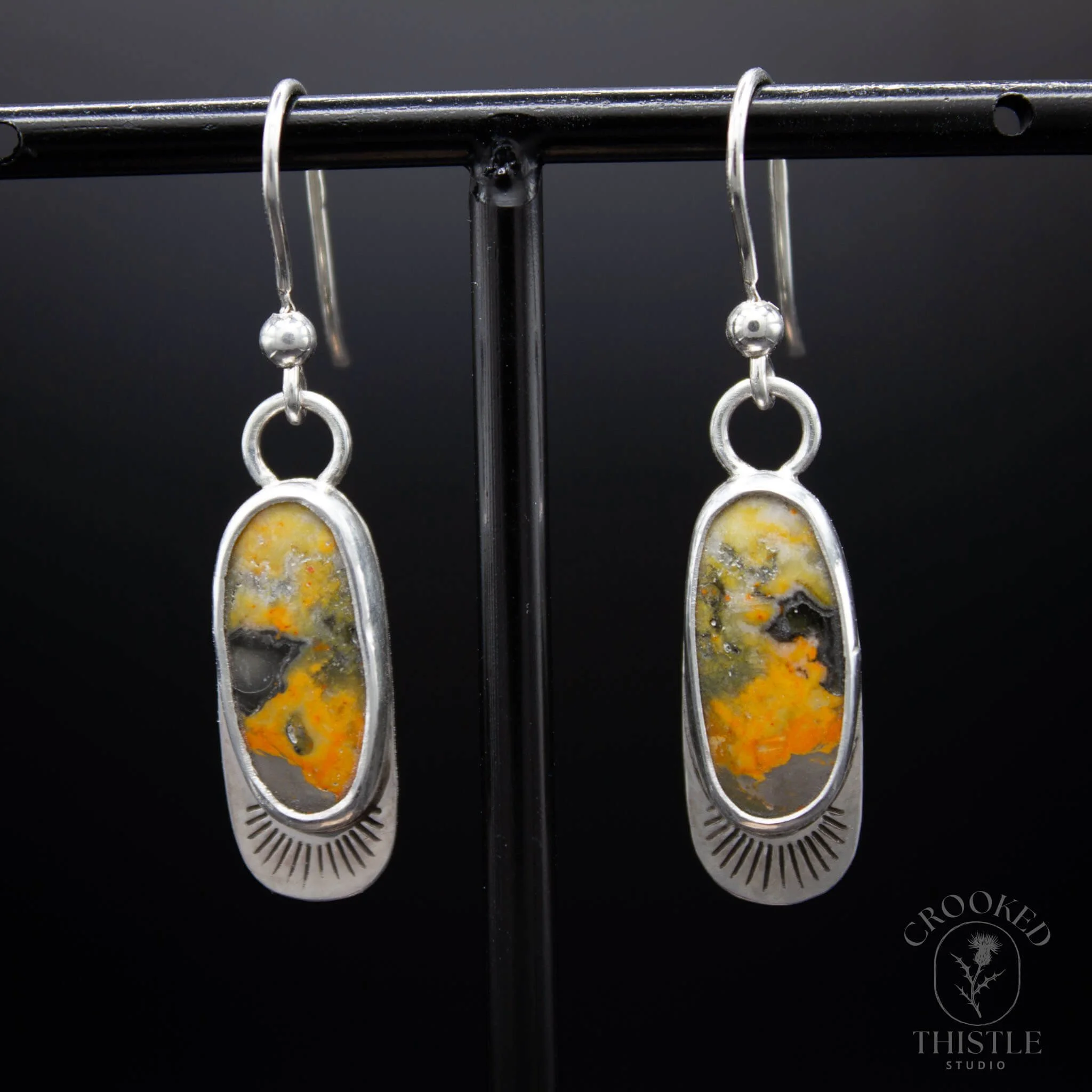 Bumblebee Jasper Earrings.jpg