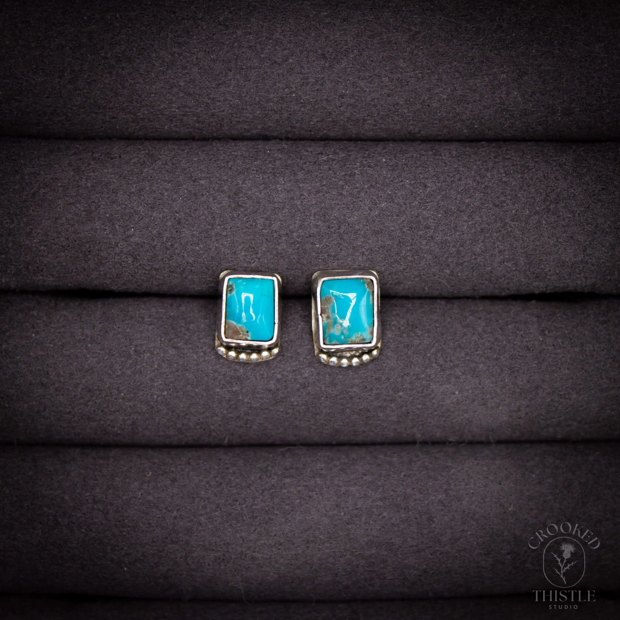 Turquoise Stud Earrings