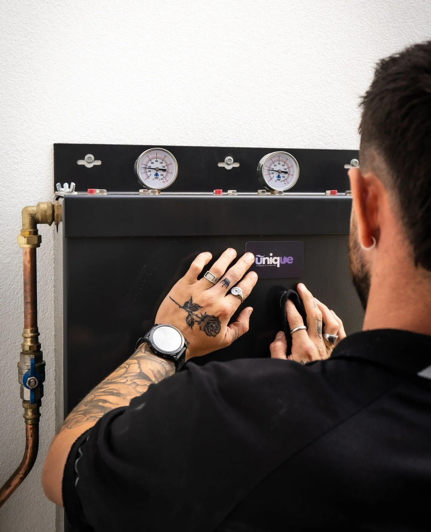 &middot; FILTRATION INSTALLATION &middot;⁠
⁠
Our customer wanted pure, filtered water flowing throughout every outlet in their new build. We installed a full-home filtration system designed to remove harsh minerals, chlorine, and impurities straight 