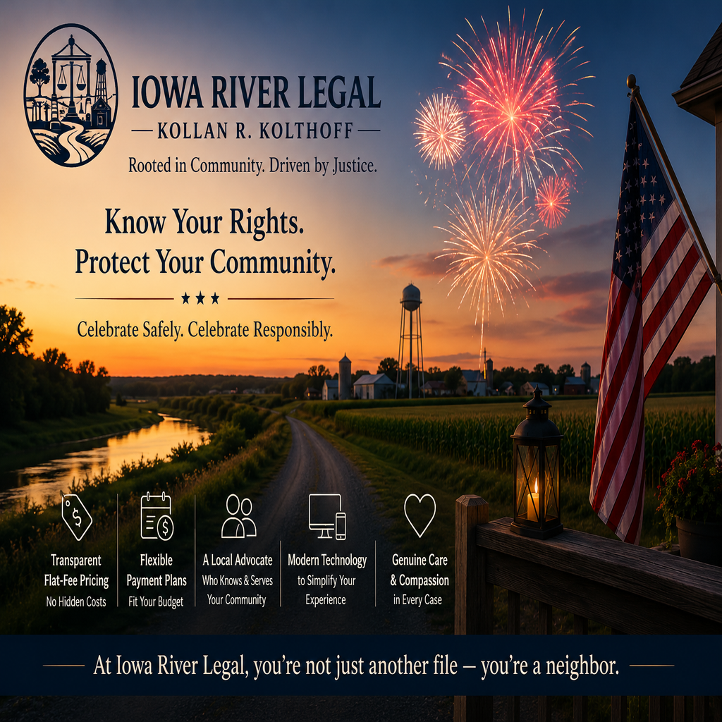 Fireworks, Local Ordinances, and the Fourth of July in Iowa: Know Before You Light