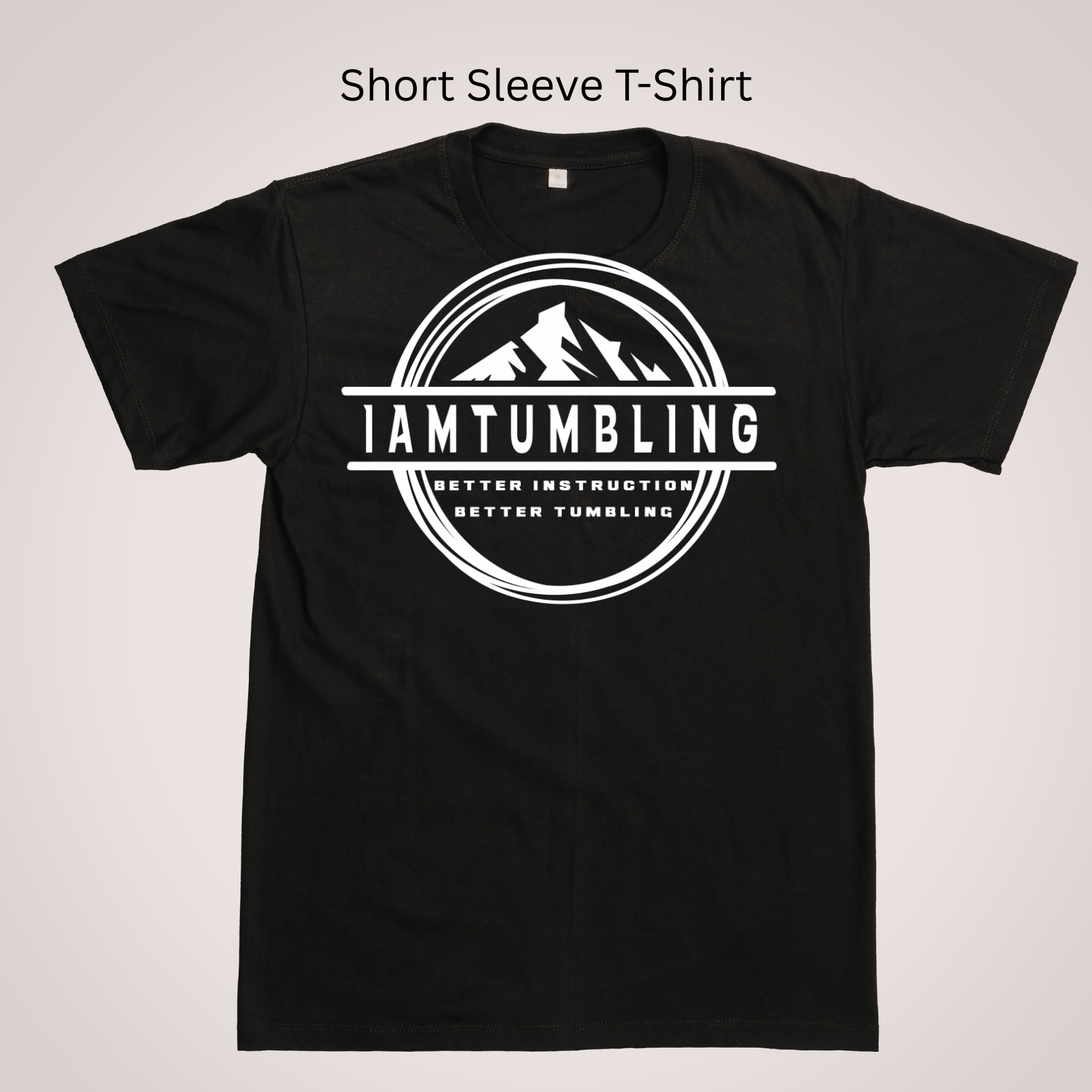 iamtumbling Logo T-Shirt Front Design