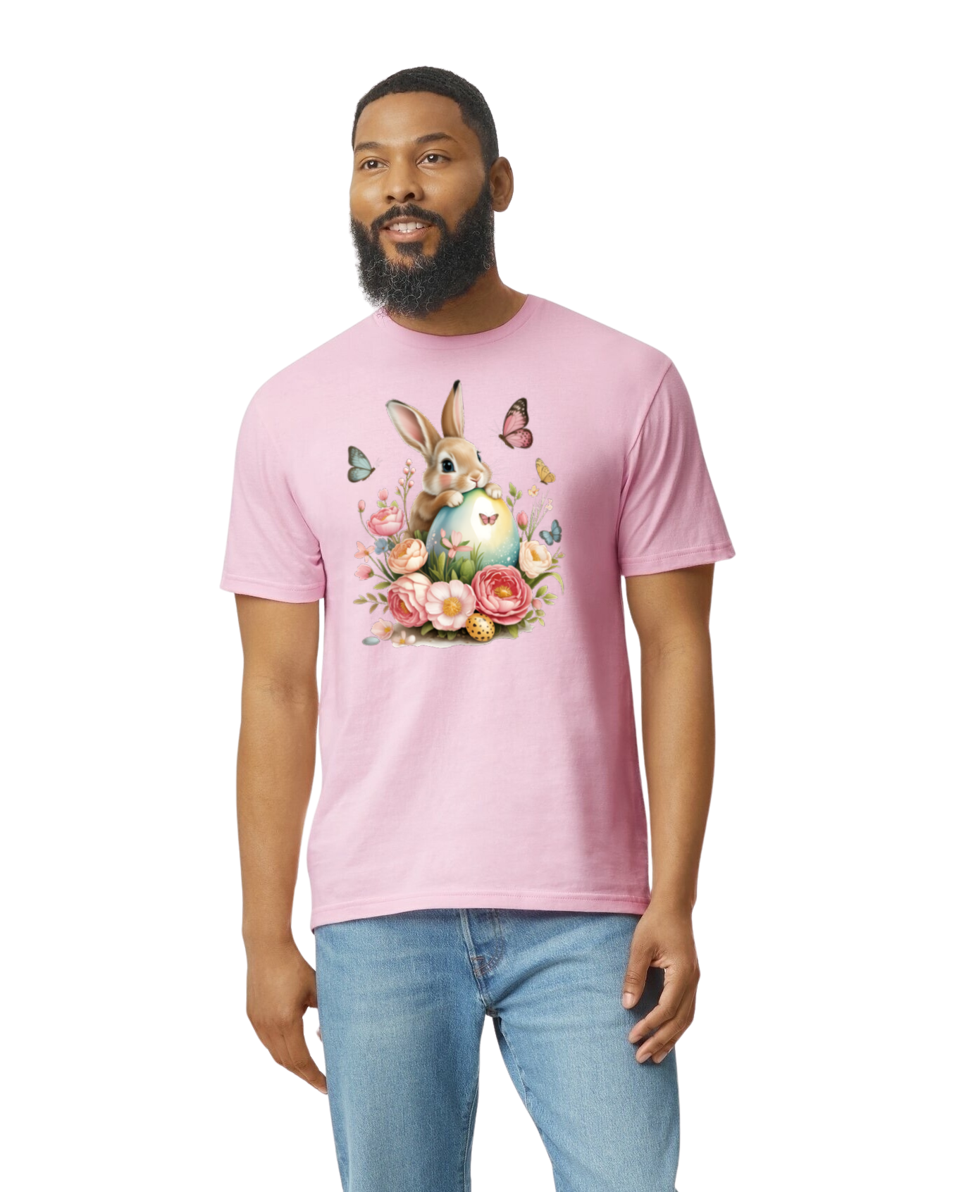 Light Pink Easter Bunny Shirt.png