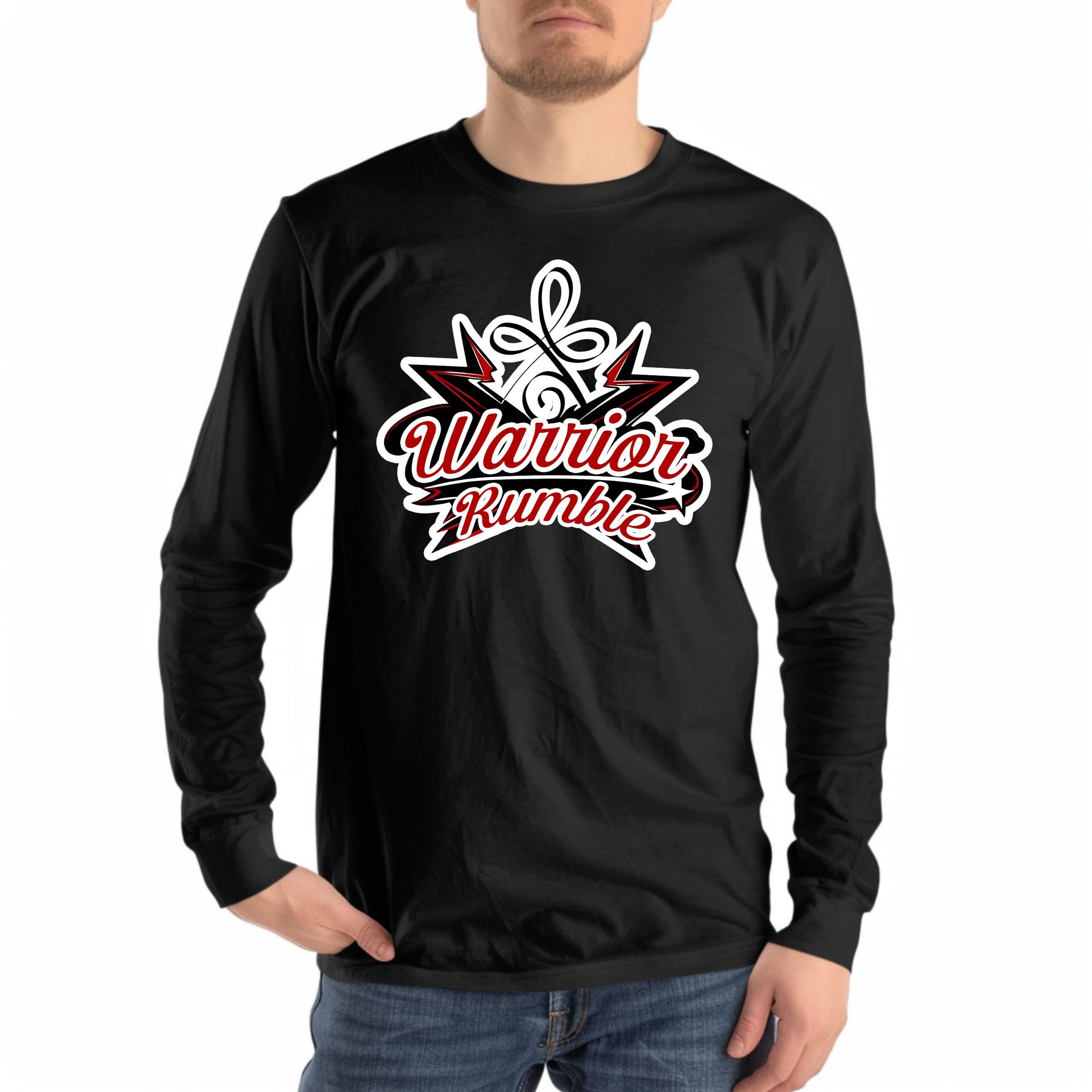 Warrior Rumble Gildan G540 - Unisex Heavy Cotton™ Long-Sleeve T-Shirt
