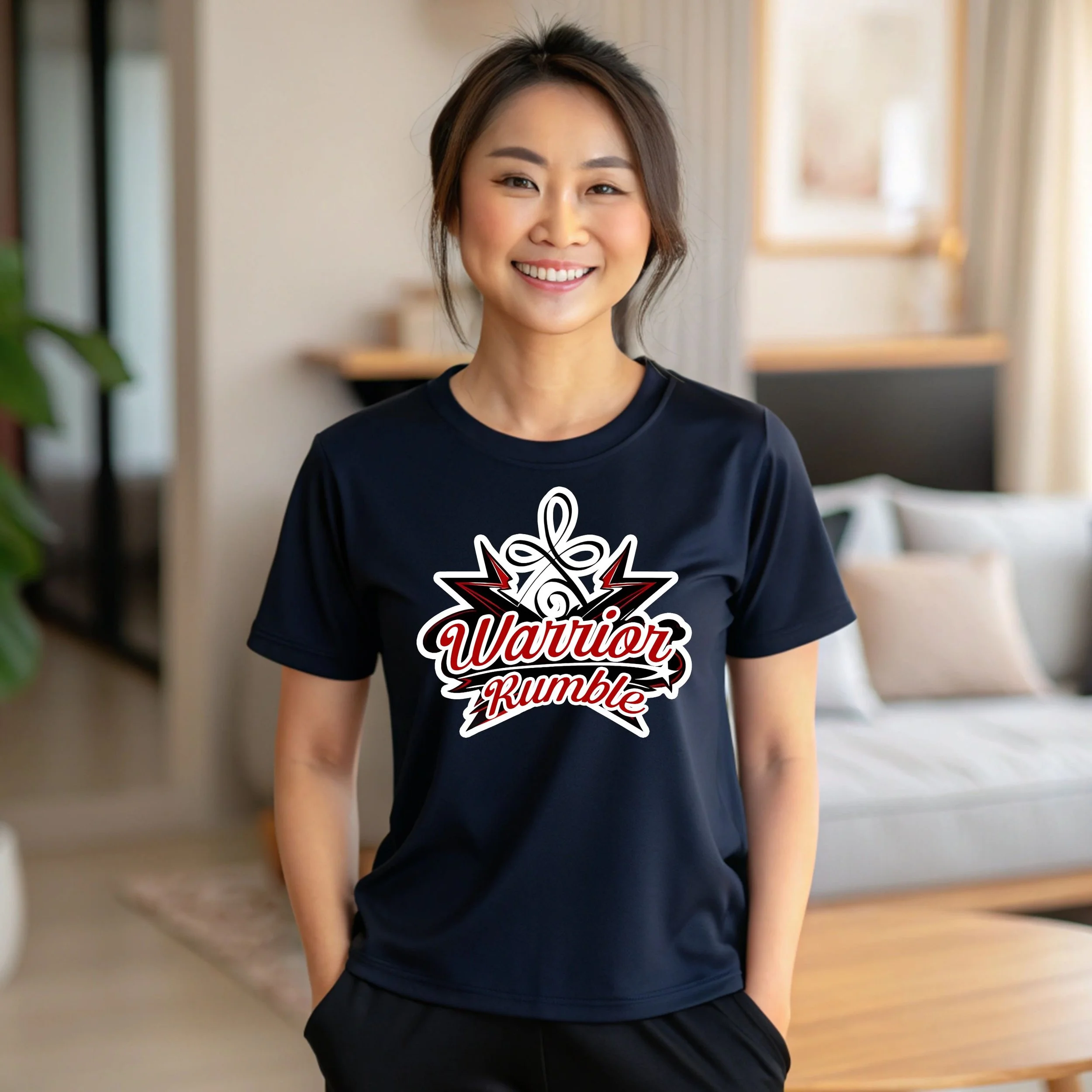 Warrior Rumble Gildan G300 - Light Cotton T-Shirt (Youth and Adult Sizes)