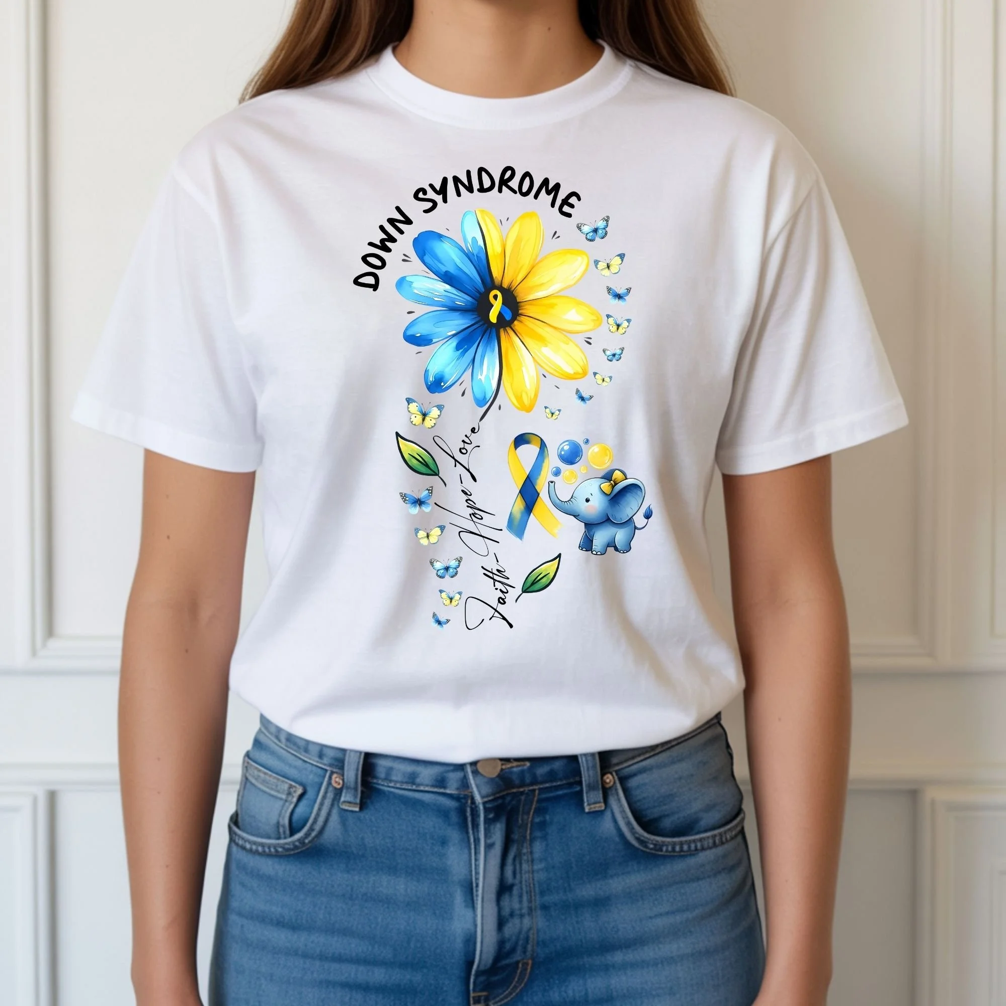 Faith Hope Love Down Syndrome Awareness