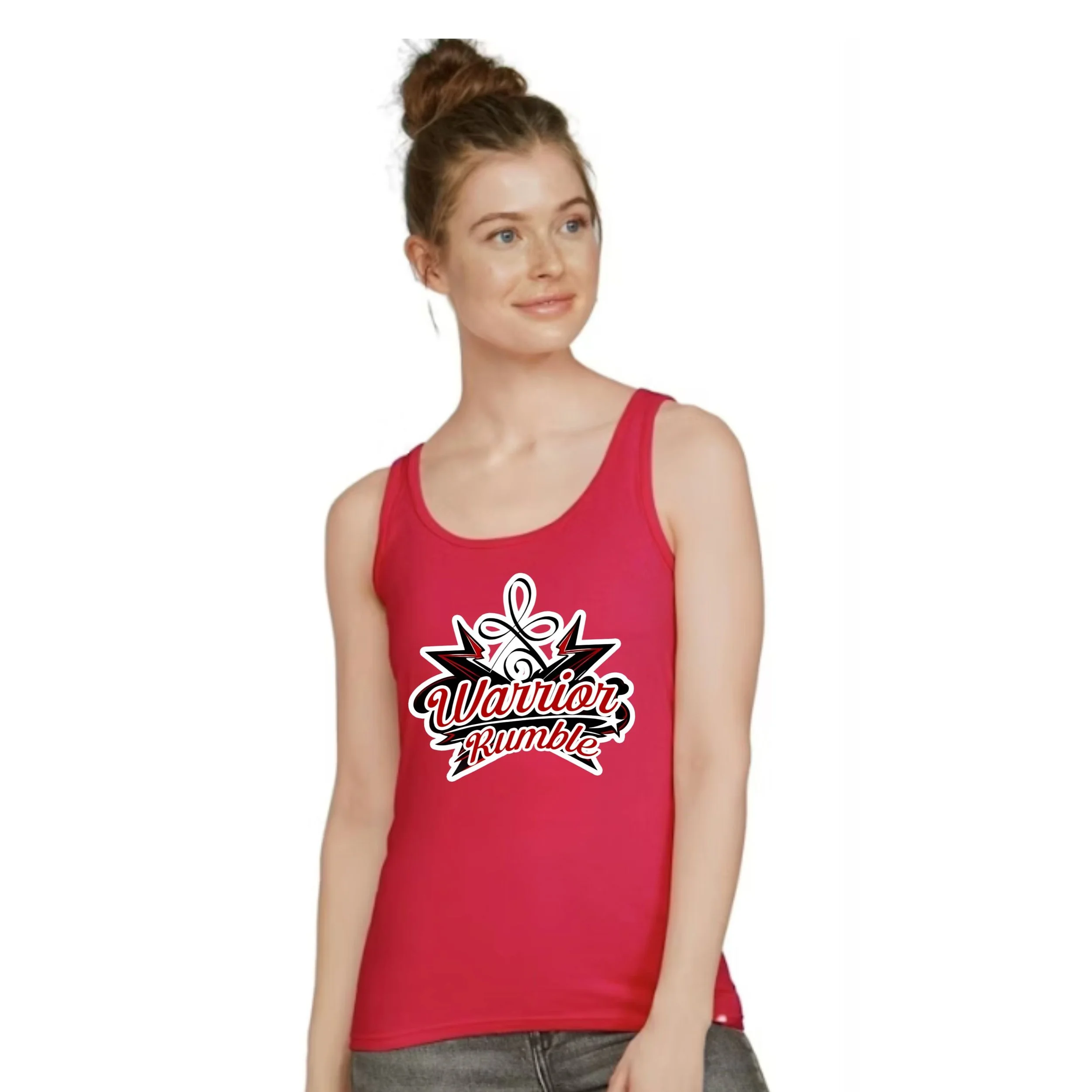 Warrior Rumble Gildan G642L - Women's Softstyle® Fitted Tank