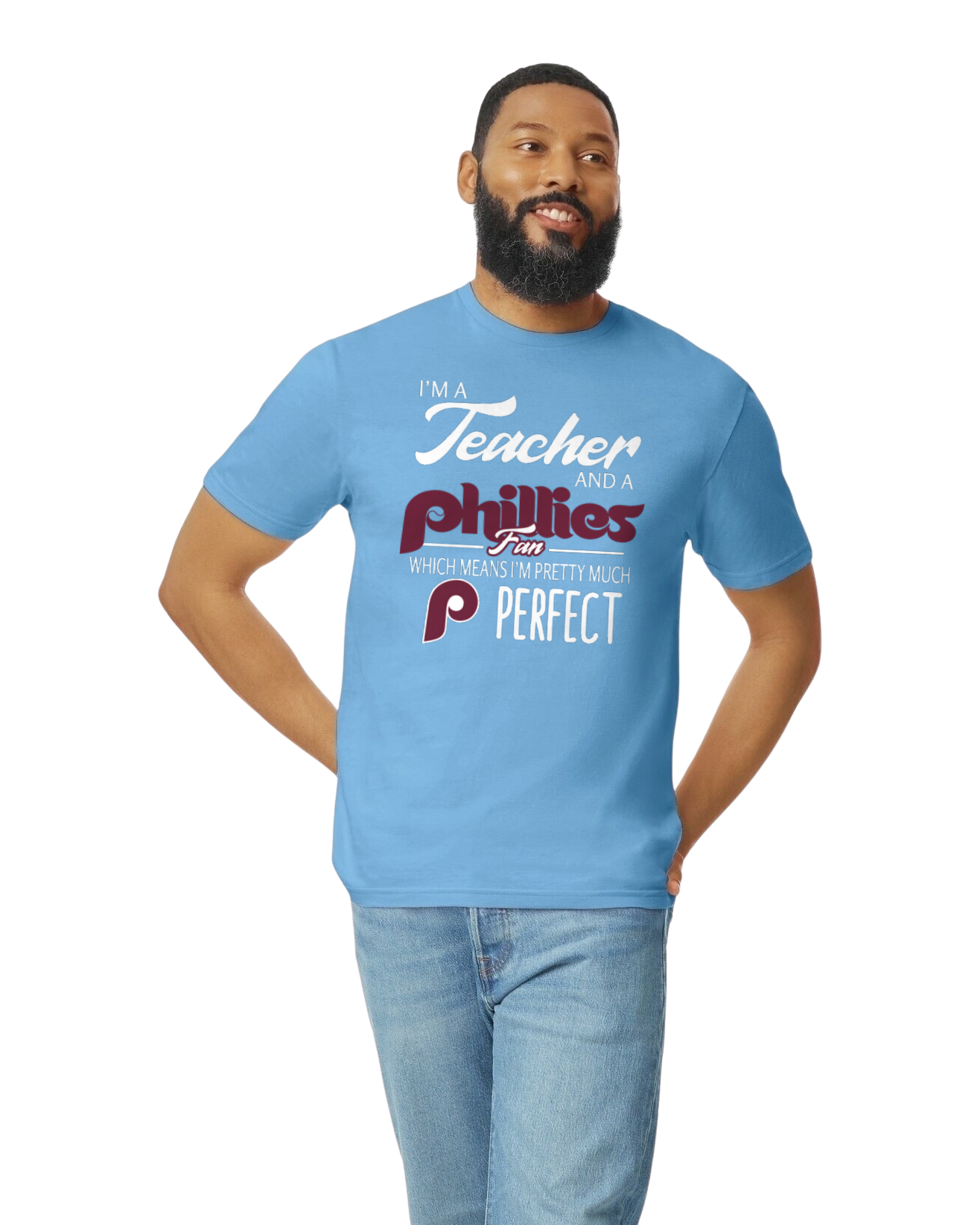 Dual Passion Phillies Teacher Apparel