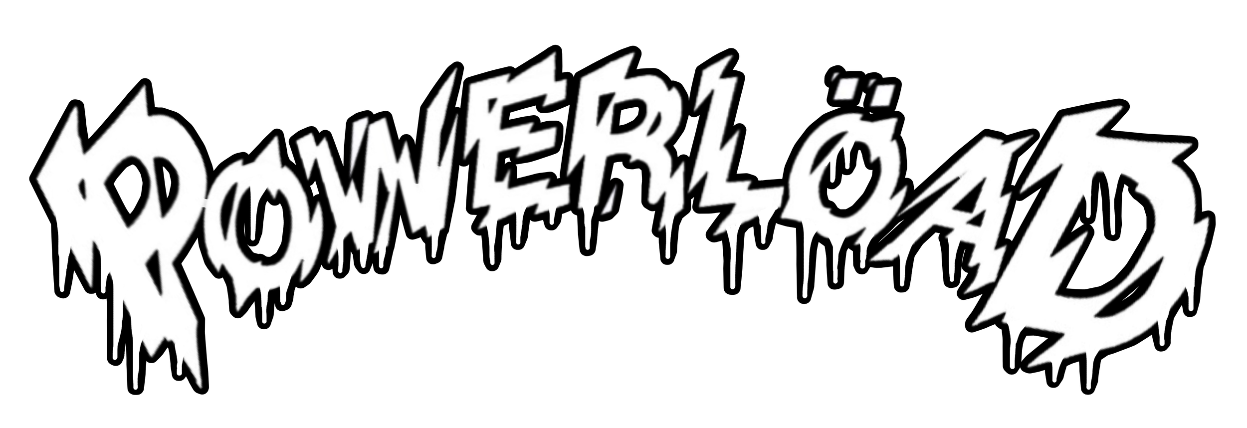 The logo for Power Metal, featuring the words in a graffiti style with white letters on a black background.