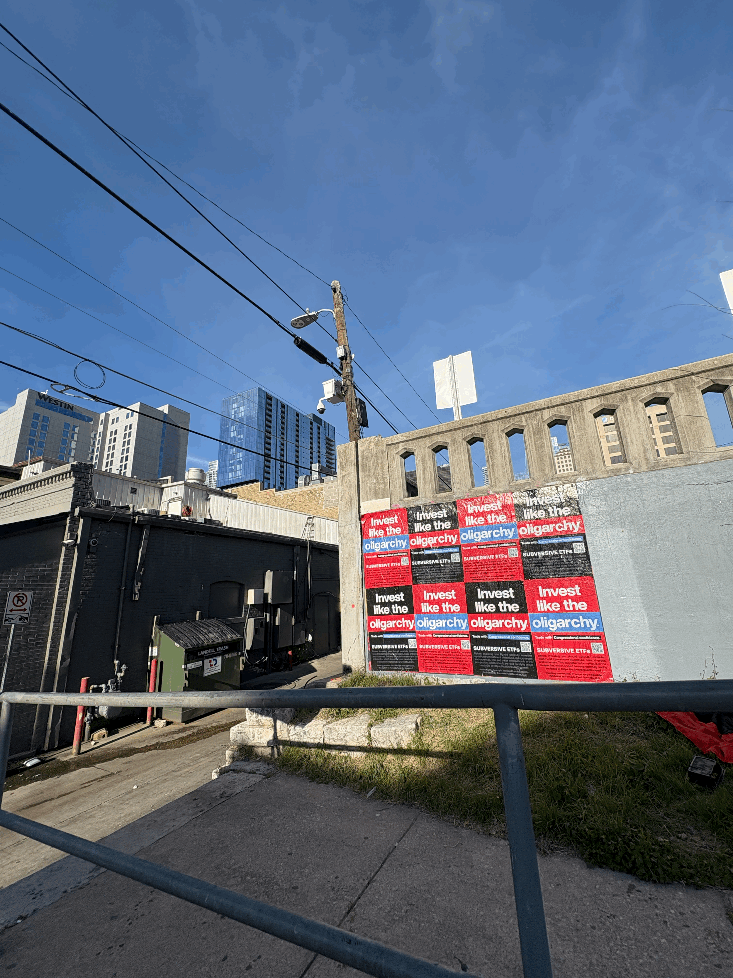 Wheatpaste In Austin For South By South West Festival 2026