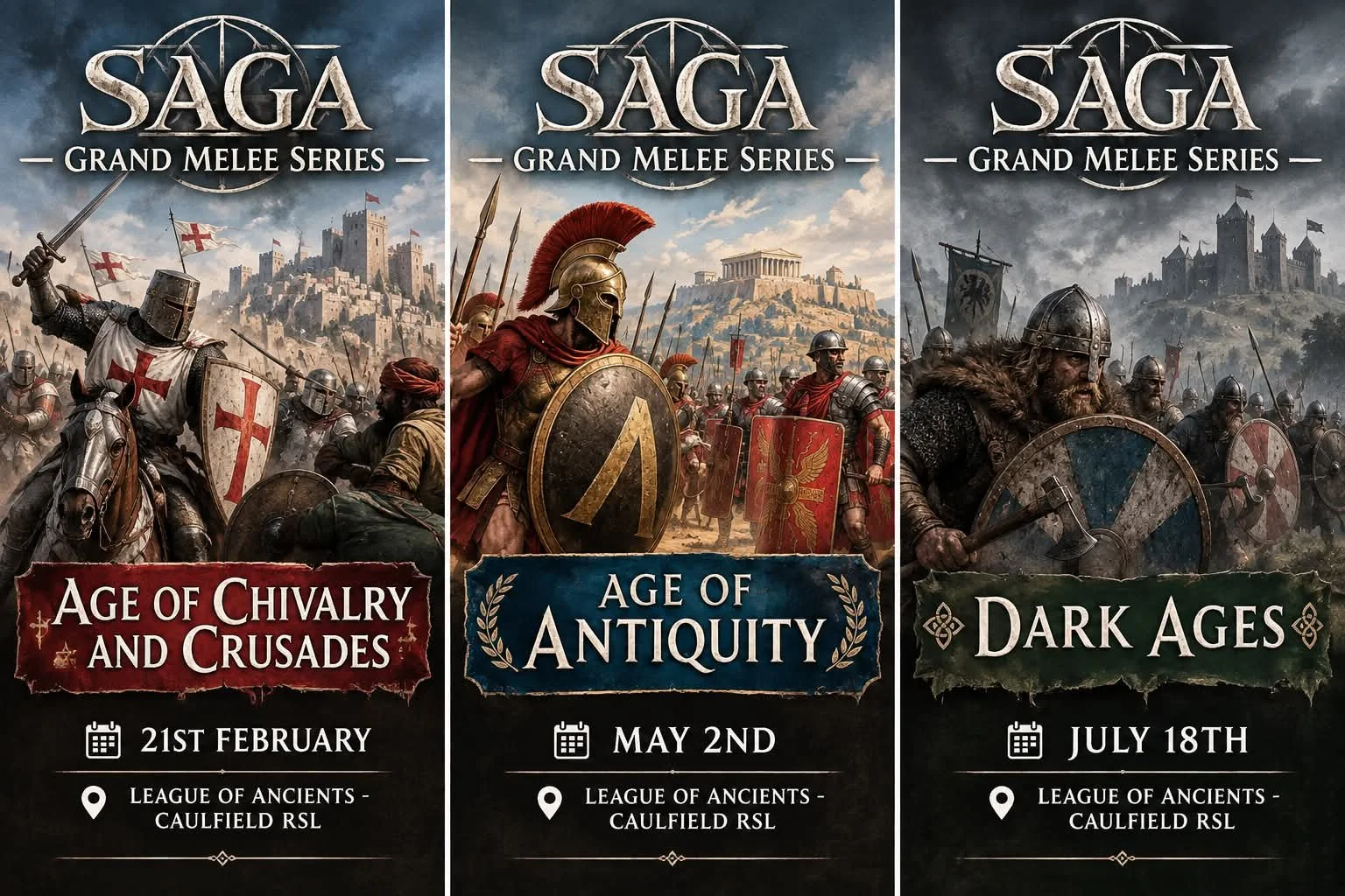 SAGA Grand Melee Series Part 2 The Age of Antiquity