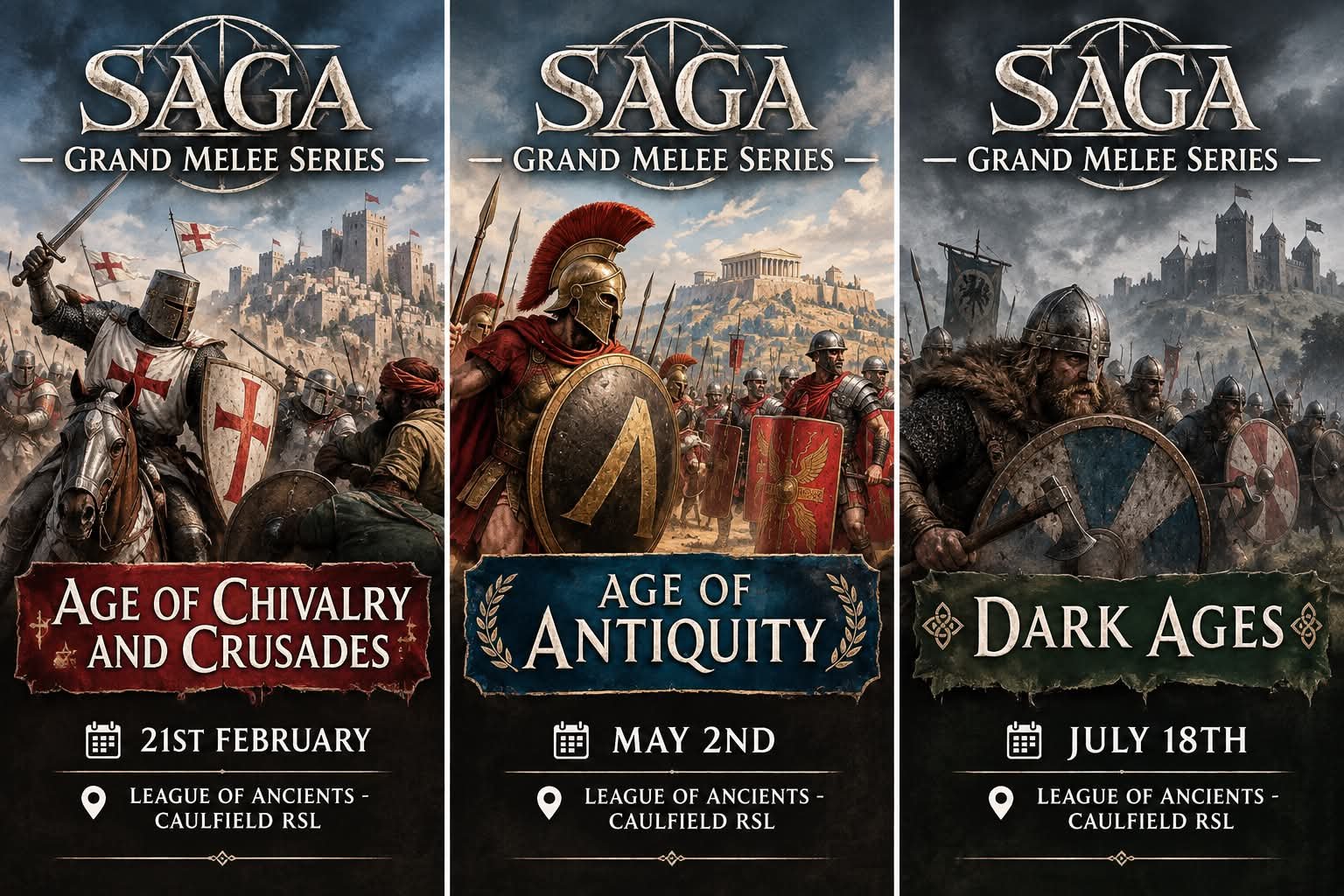 SAGA Grand Melee Series Part 3 - Dark Ages