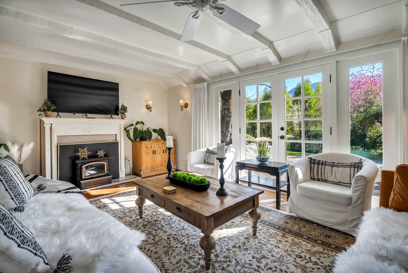 Living Room for Relaxing, TV and Conversation