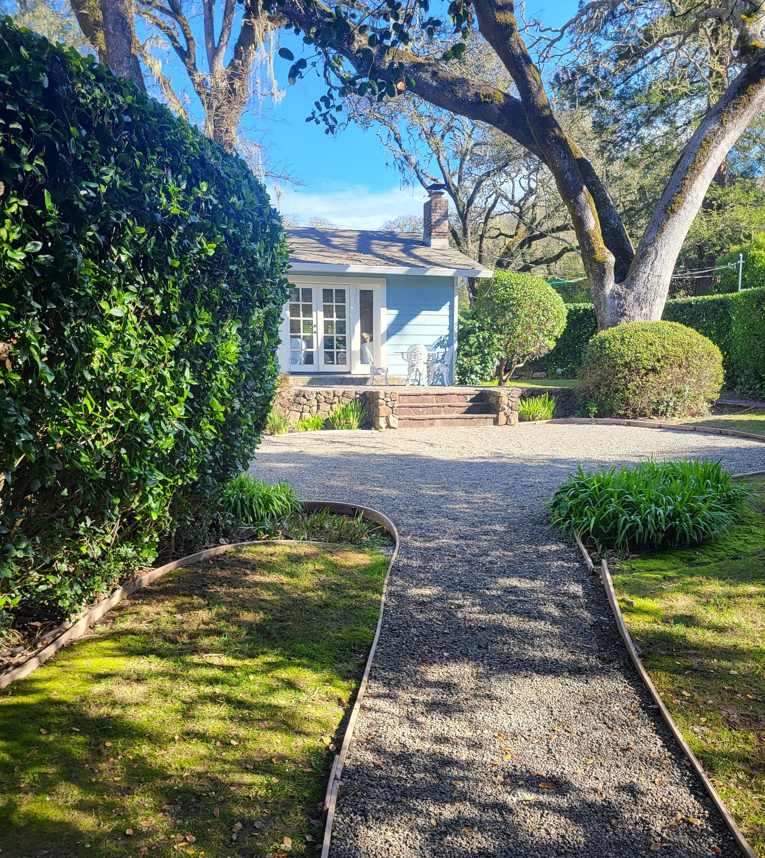 Front Path to Cottage