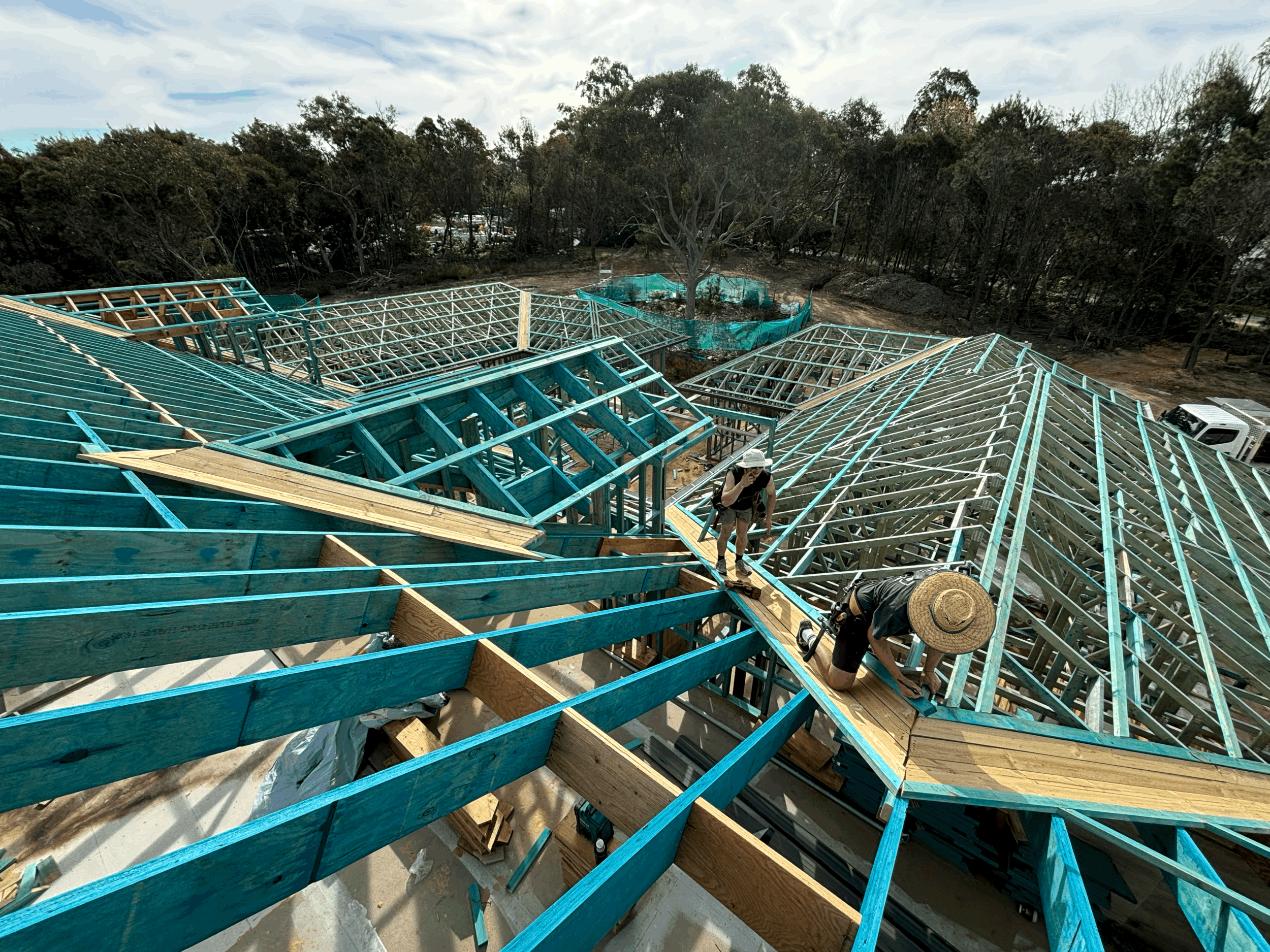 timber framing roof carpentry Galston