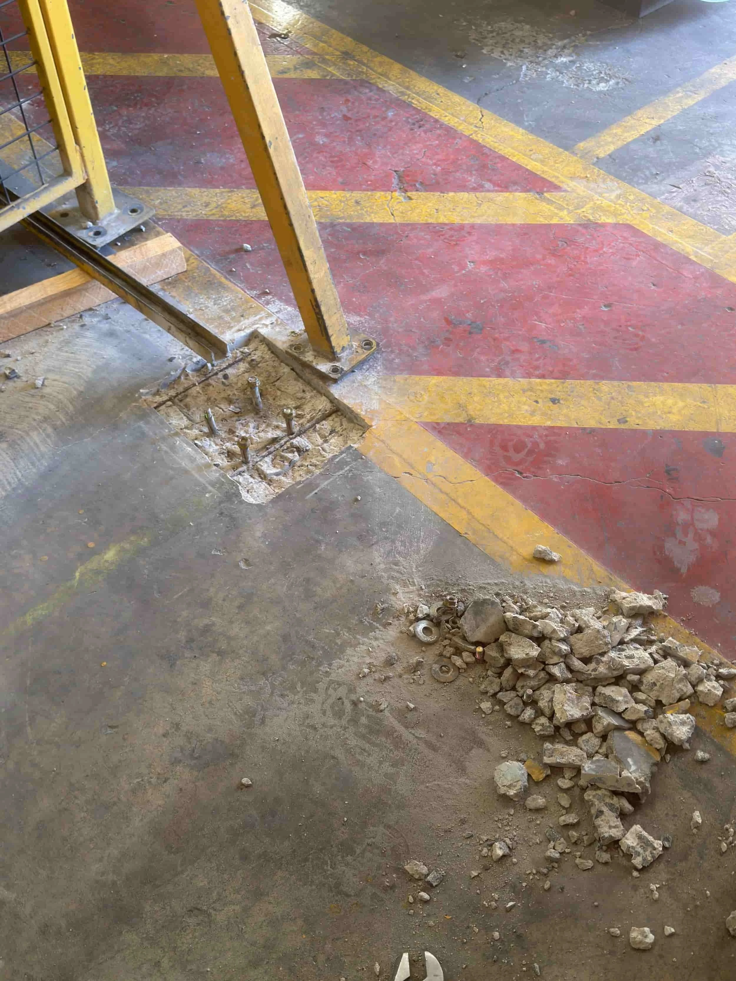 Industrial concrete repair and workshop maintenance services Canberra