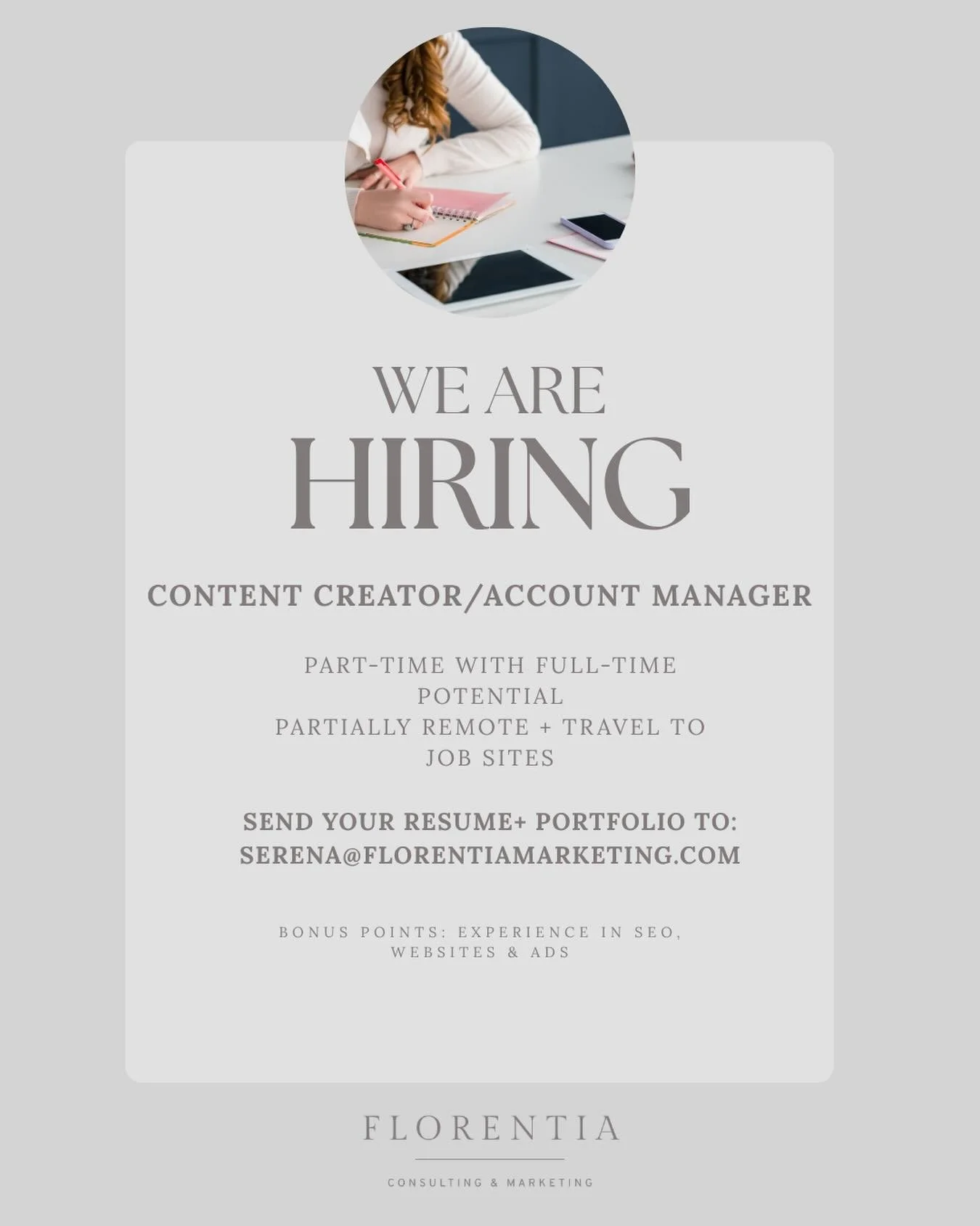 🎨✨ **We&rsquo;re Hiring!** ✨🎨

Are you a creative powerhouse who loves taking the reins on social media strategy? Do you thrive on challenges, love crafting captivating content, and aren&rsquo;t afraid to think outside the box?

We&rsquo;re looking