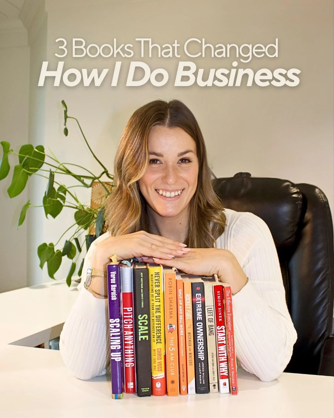 Three books that changed how I run a business!

Pitch Anything, $100M Offers (or anything by Alex Hormozi), and Flip the Script!

If you&rsquo;re needing some business guidance, these are for you!