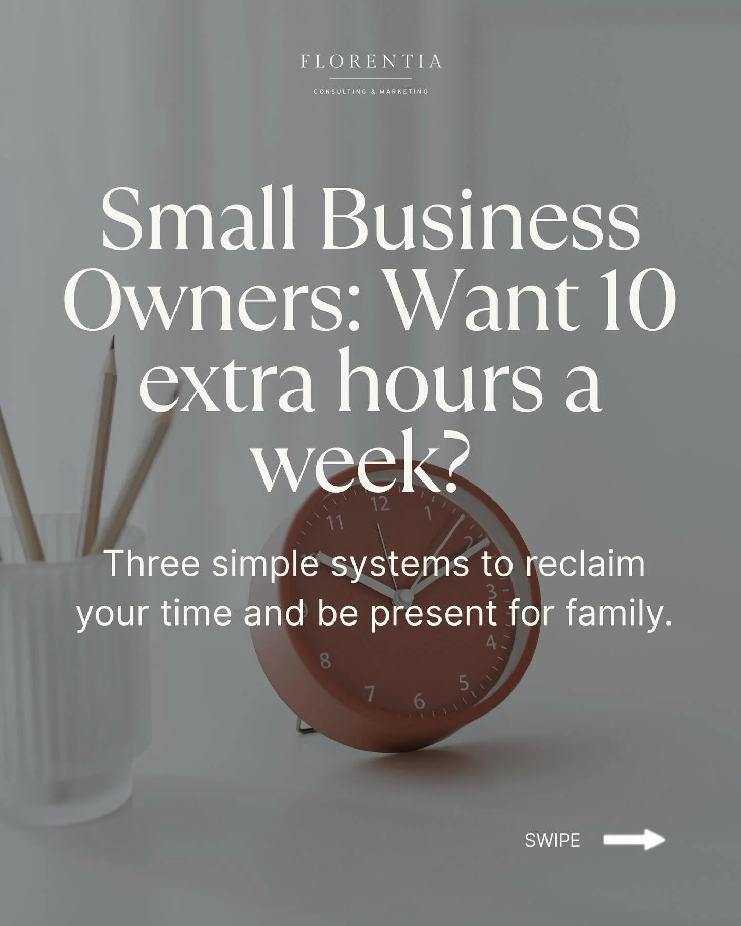 Small business owners: what would you do with 10 extra hours every week? ⏳

More time to focus on growth.
More time with your family.
Less time stuck in the daily grind.

The truth is, most entrepreneurs are losing hours every week to inefficient sys