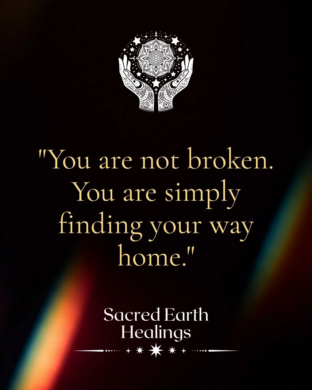 If you needed to hear this today &mdash; this one is for you.
So many people arrive at a session with me carrying a quiet belief that something is wrong with them. That they are broken, stuck, beyond ready to be helped. That everyone else has figured