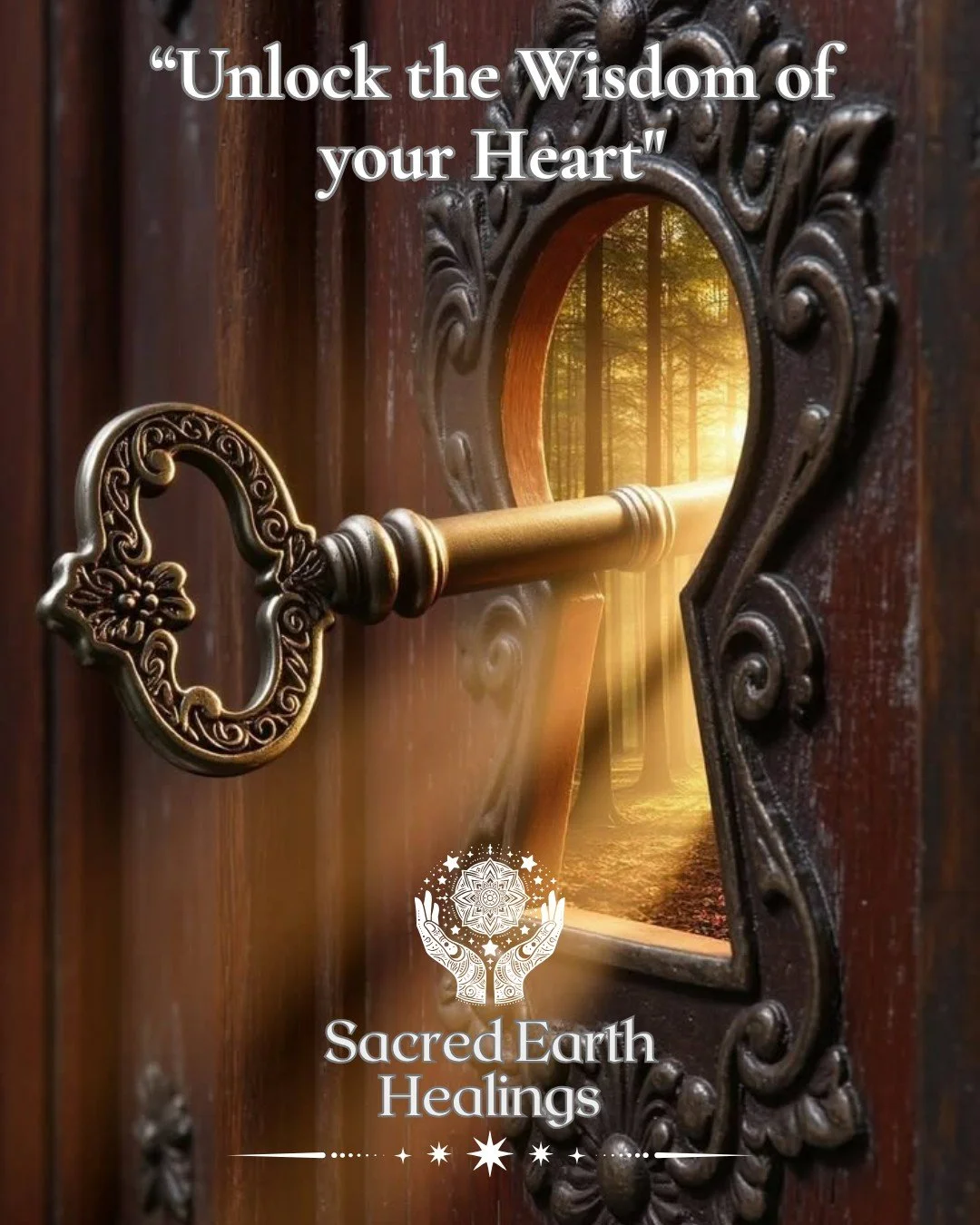 Unlock the wisdom of your heart, where the depths of your soul reside. When you do, you'll discover a profound sense of clarity and inner peace. There is no self-doubt, only unwavering confidence and trust in your abilities. There is just a knowing, 