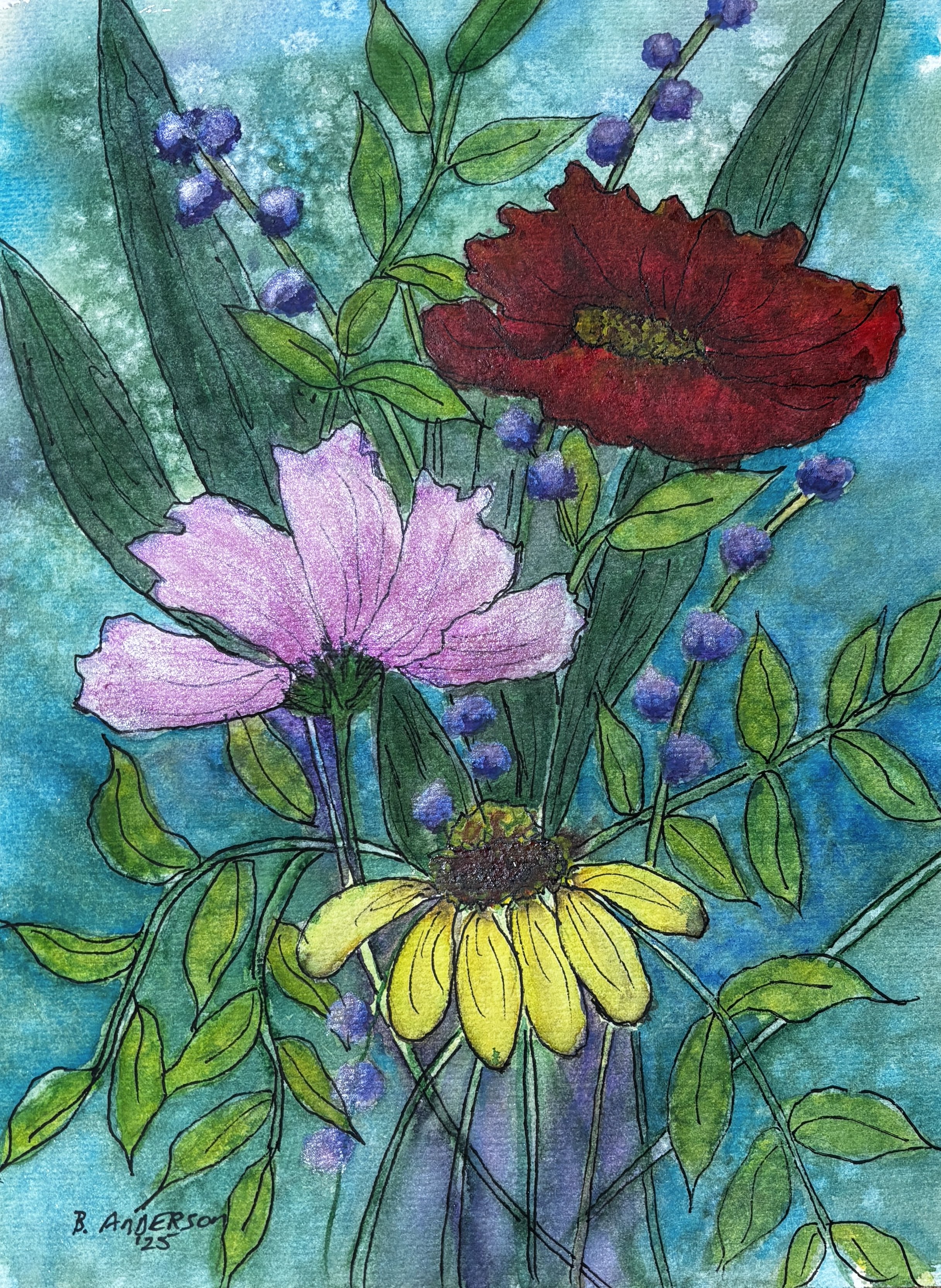 Petals Ablaze in Ocean Hues.JPG