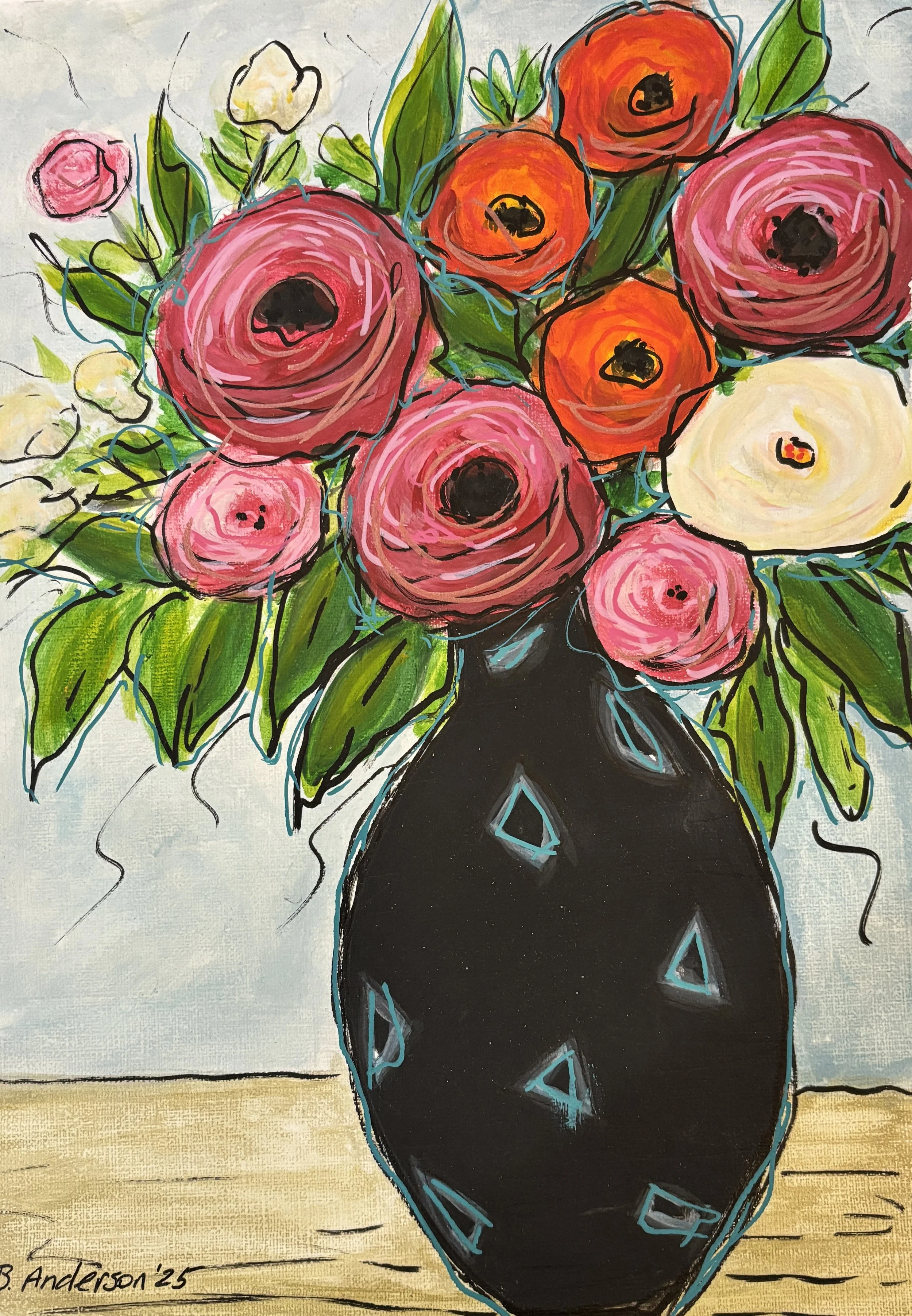 Swirls of Petal and Shadow print (acrylic reproduction)