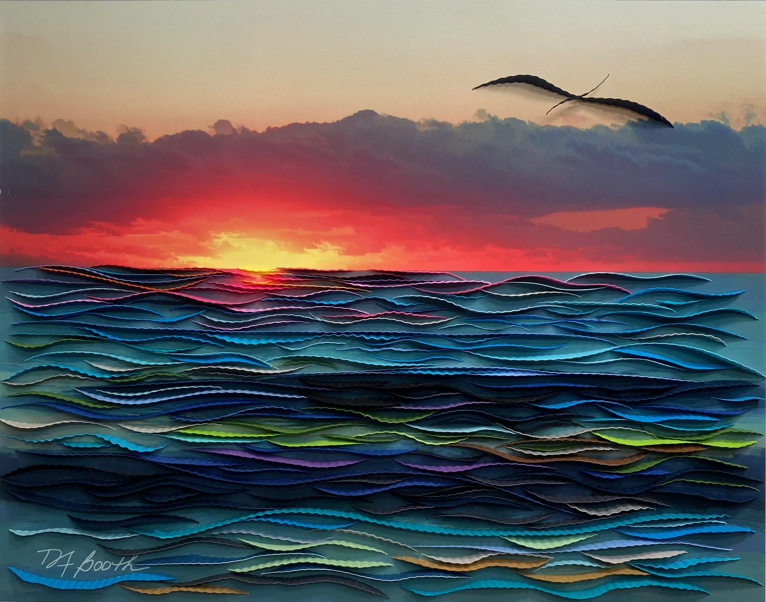 Sunrise Over The Sea