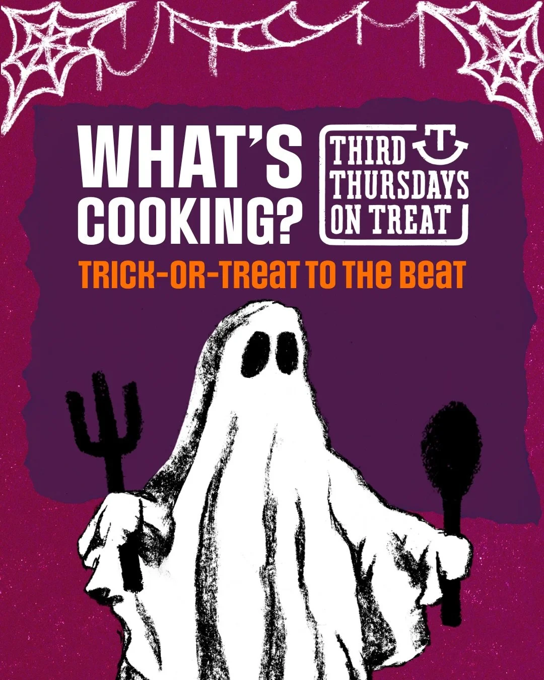 WHAT&rsquo;S COOKING? 🍴🎃

Come hungry to Trick or Treat to the Beat! Here&rsquo;s who&rsquo;s serving up food, drinks, and sweets on October 15:

🥤 @thefixcafee 🍽️ @mezcla.eats 🍙 @tokachi_musubi 🍪 @semajs_cookies 🍰 @florilege_sf

Thursday, Oct