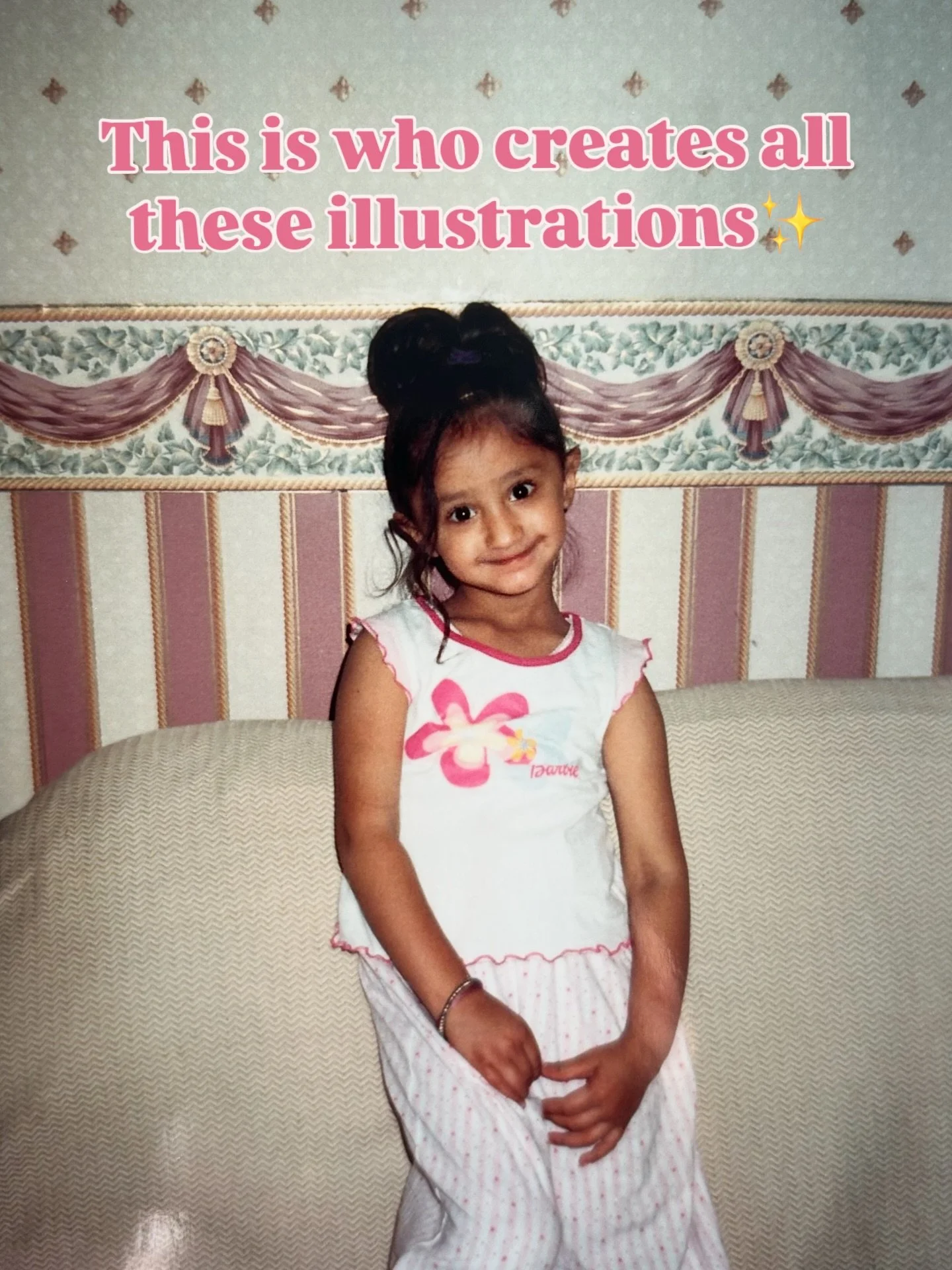 Younger Me✨

I loved seeing everyone&rsquo;s younger versions so here&rsquo;s mine!✨ I might be a bit late on this, but it was too cute to miss! 

I still remember how much I loved creating. I loved drawing girls who also wore Indian clothes like me.