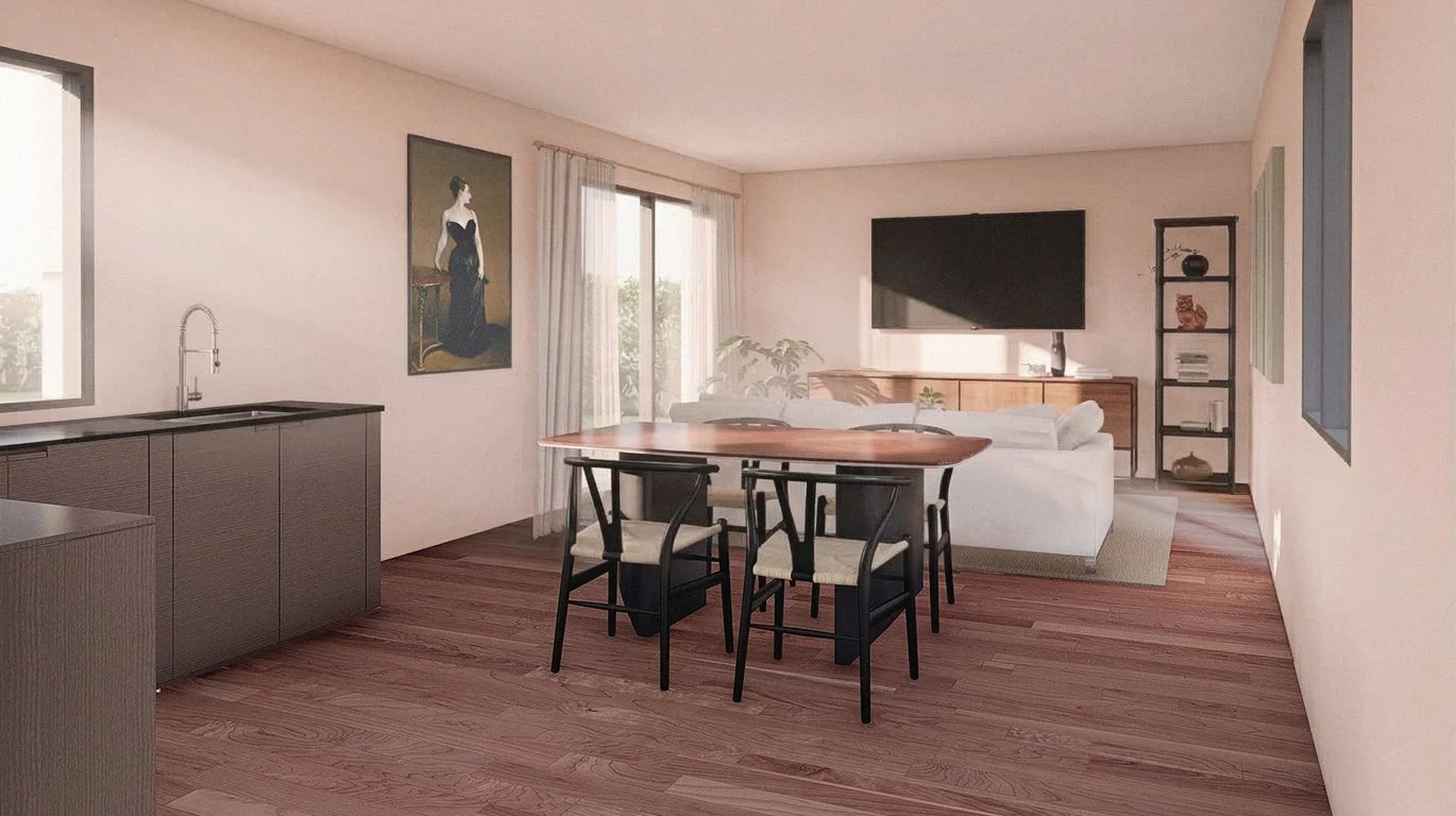 Interior de la vivienda: salón