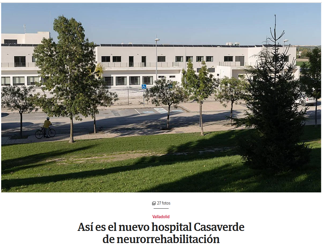 Así es el nuevo hospital Casaverde de neurorrehabilitación (Prensa)