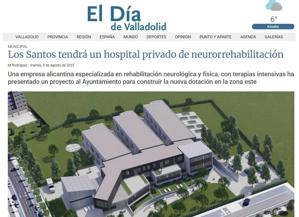 MEDIOS: Los Santos tendrá un hospital privado de neurorrehabilitación