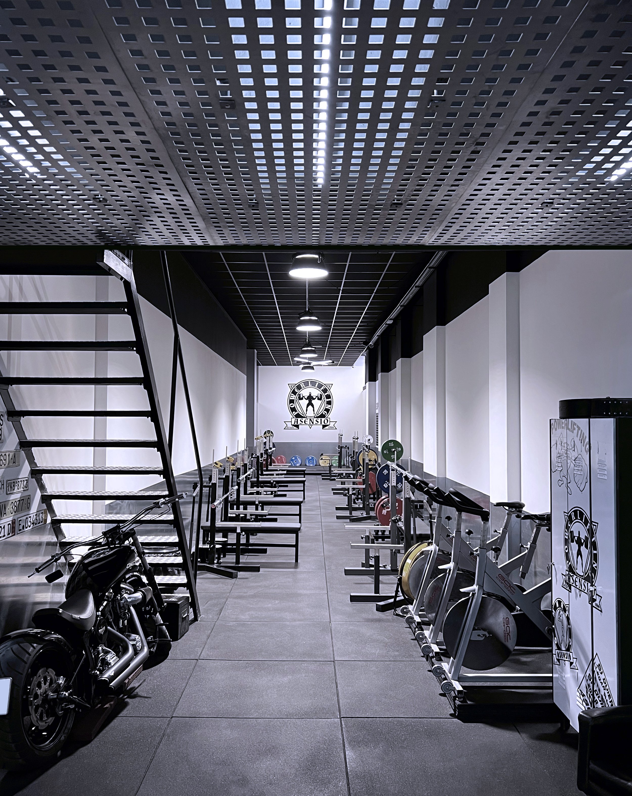 Apertura del gimnasio de powerlifting