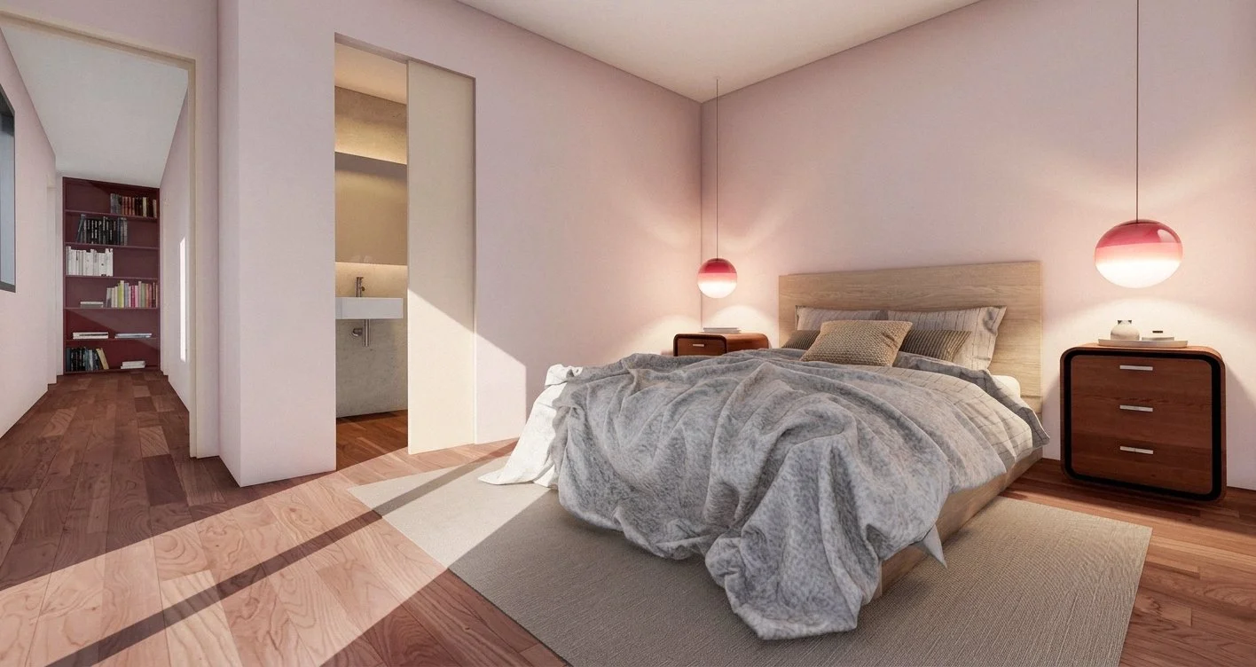 Interior de la vivienda: dormitorio 1