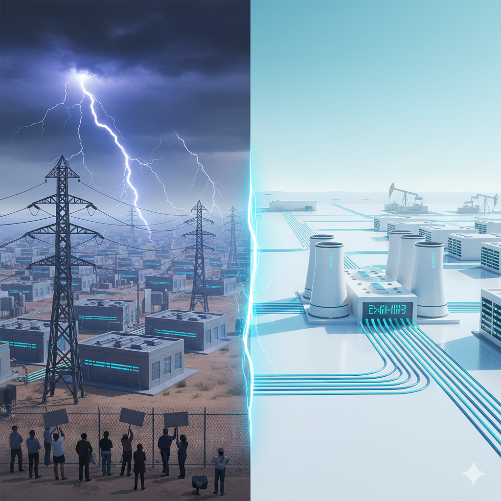 Big Tech’s AI Ambitions Are Colliding With the Power Grid