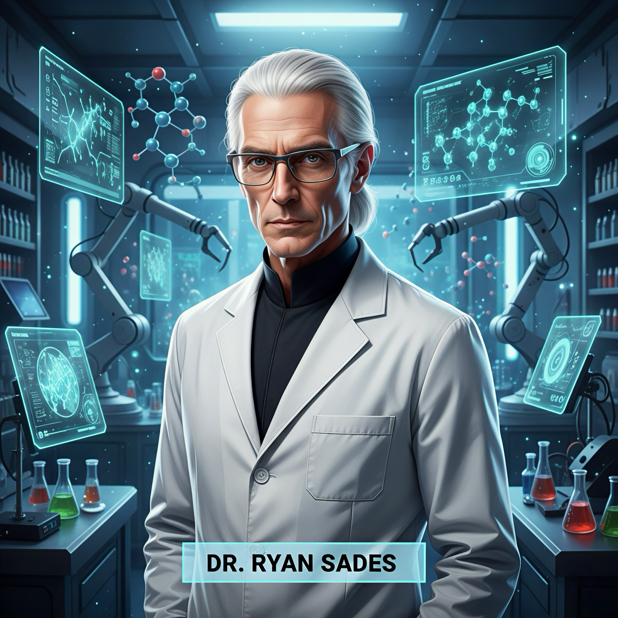Meet Dr. Ryan Sades, a genetic scientist and the secondary caretaker for Nick, Jay, Sav, and X.
