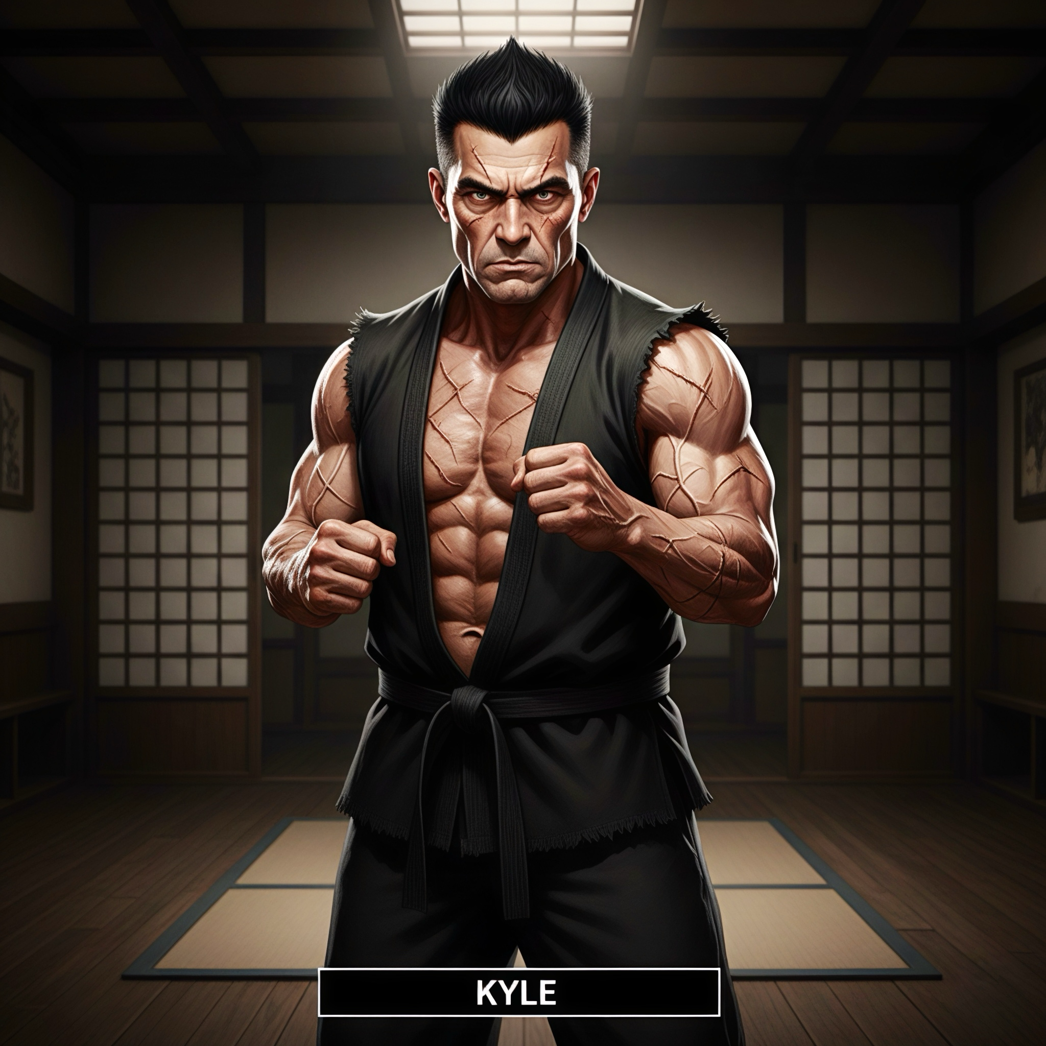 Meet Kyle Ritter, master martial artist and member of the Resistance.