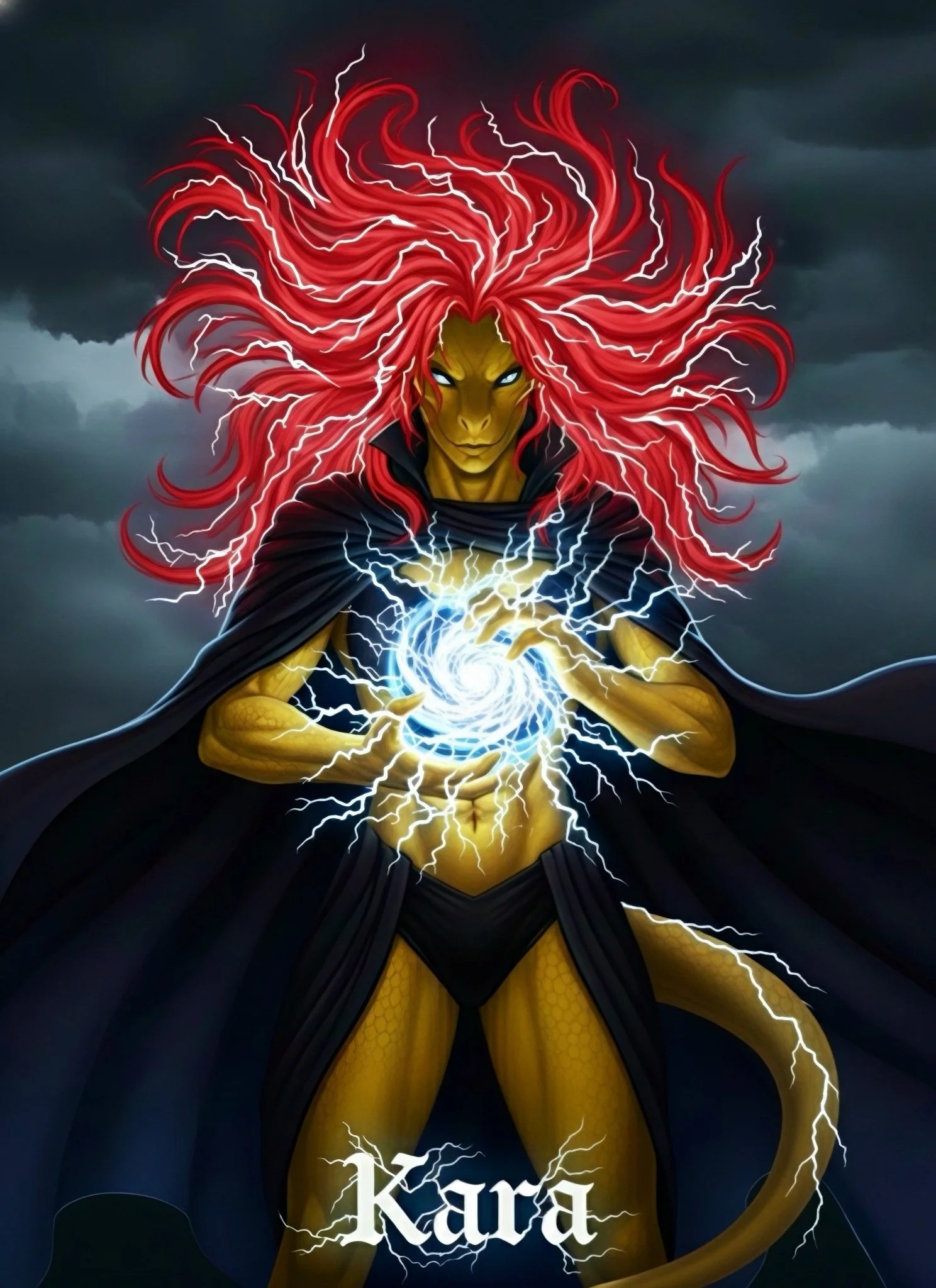 Meet mystery Drawn #6, Kara (Thunder Drawn)!