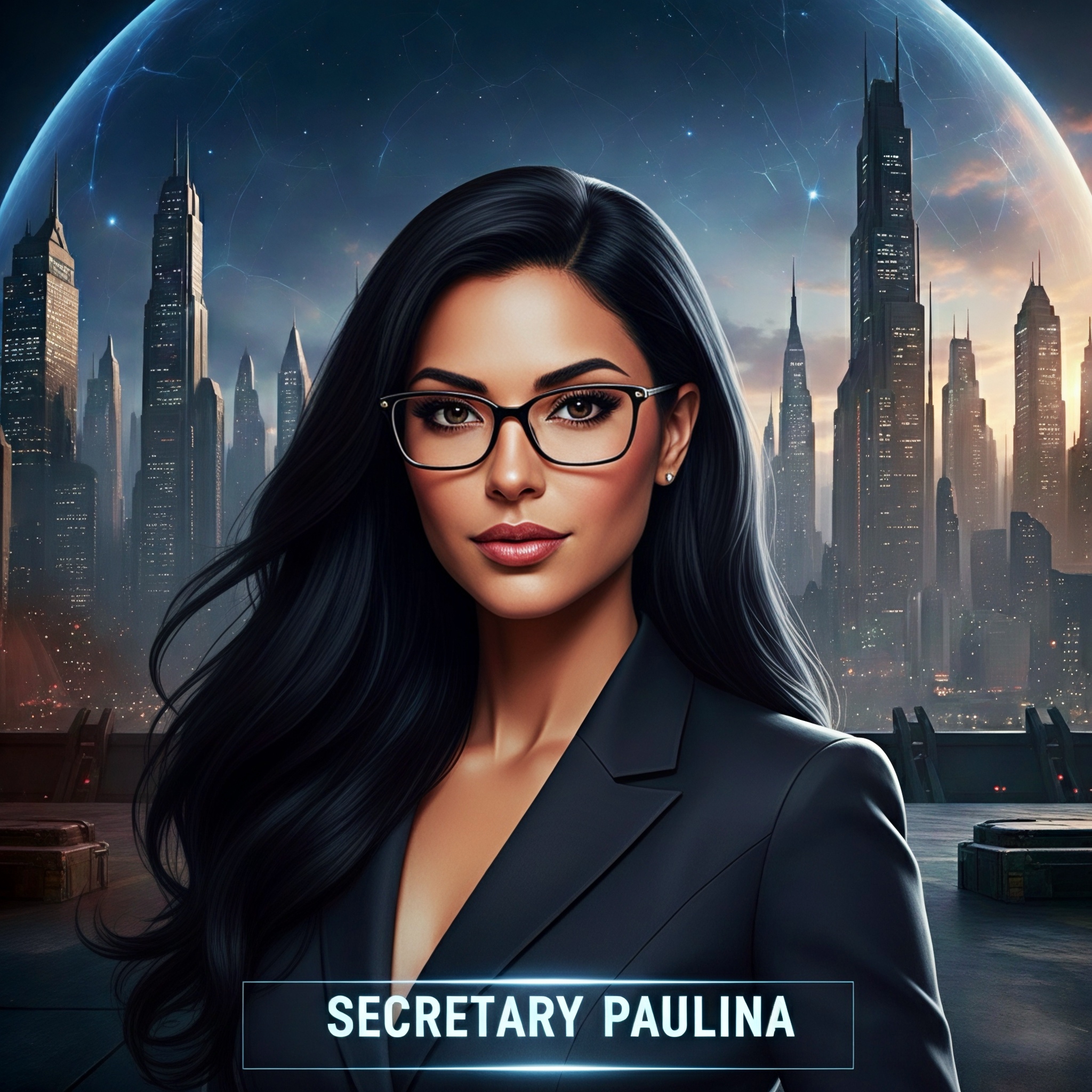Meet secretary Paulina, assistant to Colonel Harry on the genetic research extraction task force.