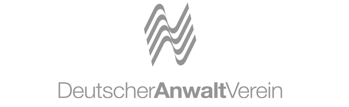 Das Logo des Deutschen AnwaltVereins mit Graffiti-Design.