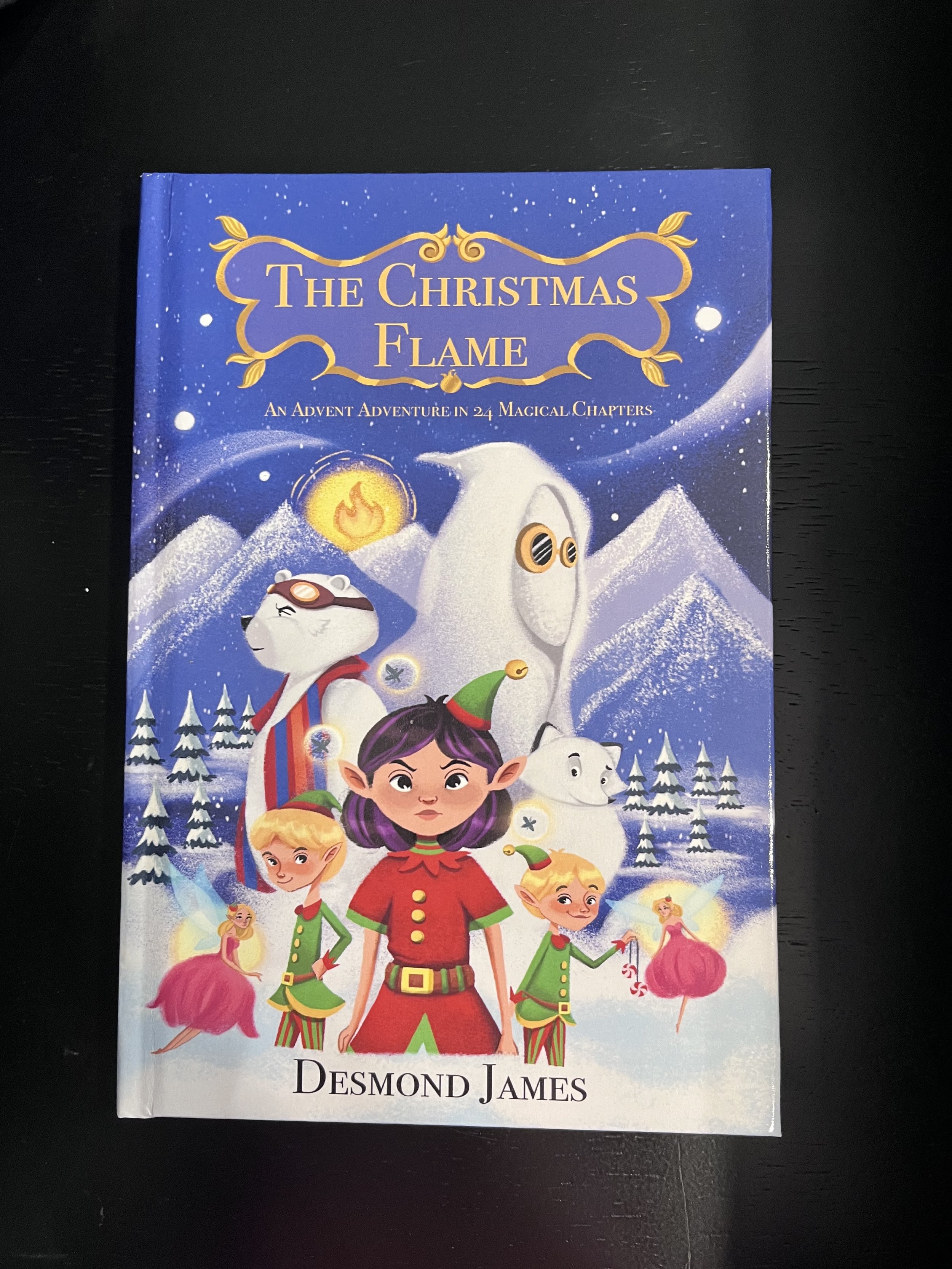 The Christmas Flame - Hardback edition with full colour illustrations